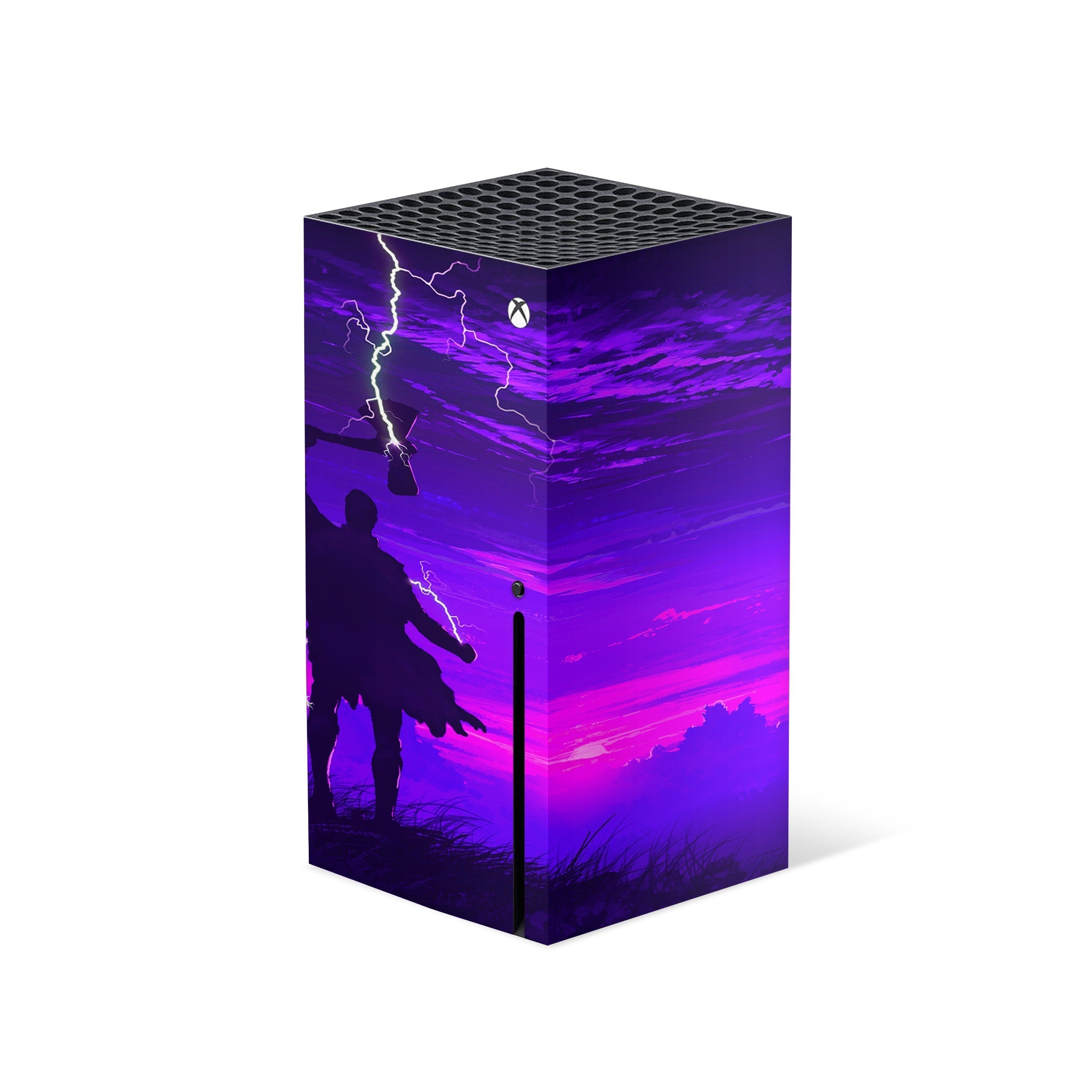 Thunder God v13 Xbox Series X Skin - Comics-inspired design
