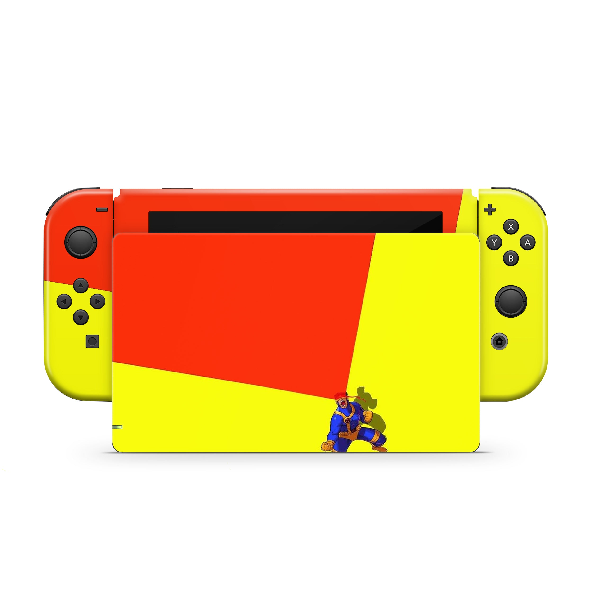 Optical Blast v10 Nintendo Switch Skin - Comics-inspired design