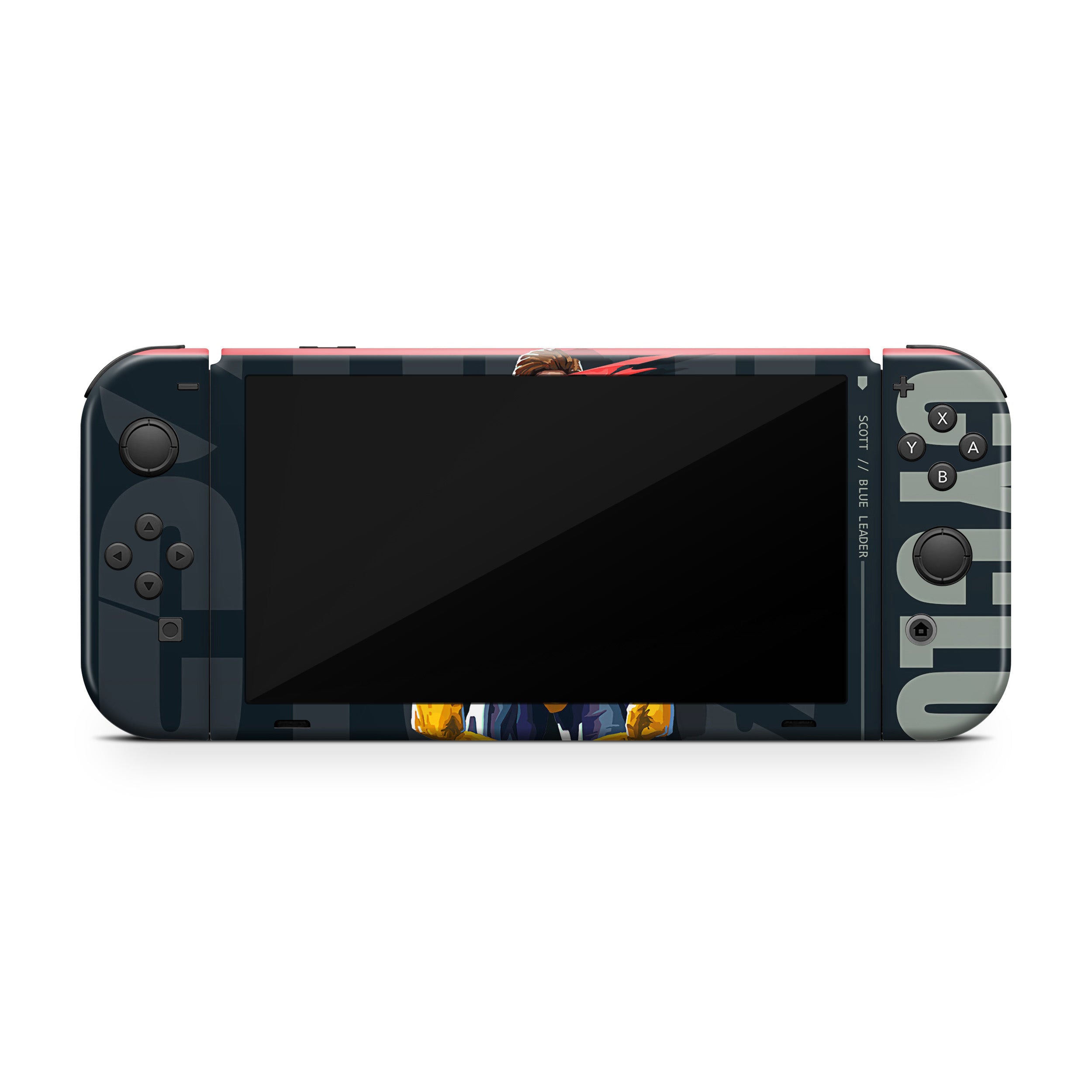 Optical Blast v11 Nintendo Switch OLED Skin - Comics-inspired design