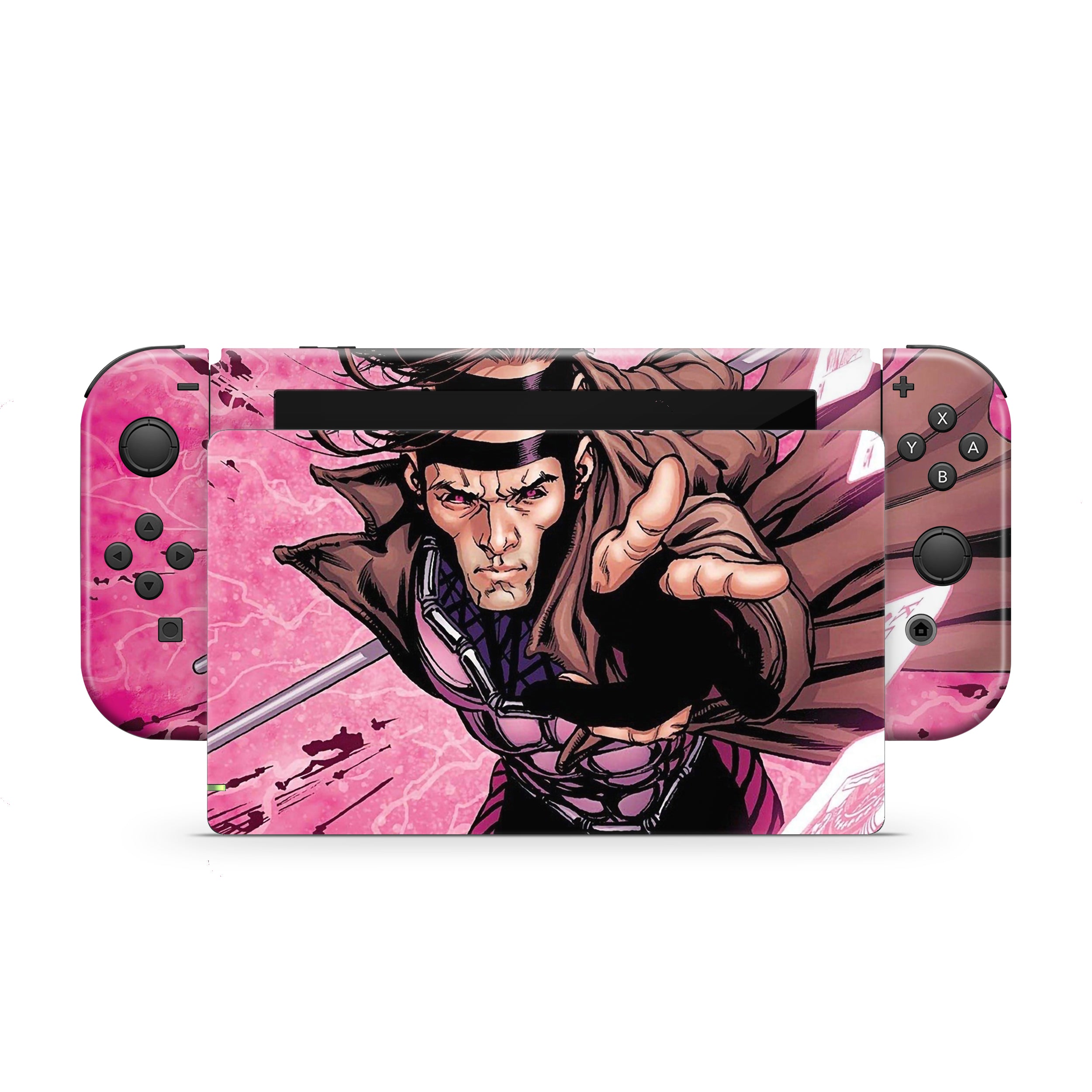 Cardmaster v1 Nintendo Switch Skin - Comics-inspired design