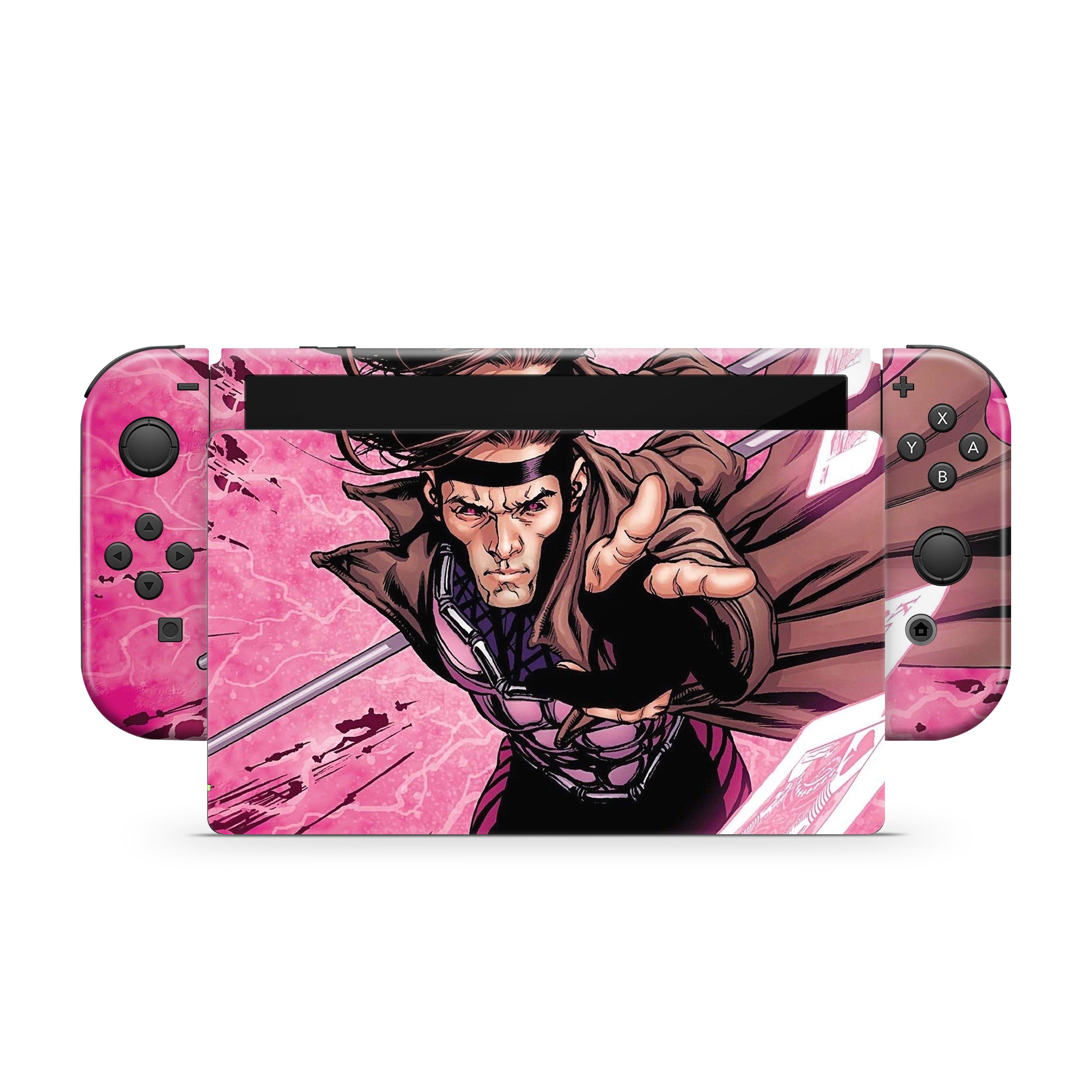 Cardmaster v1 Nintendo Switch OLED Skin - Comics-inspired design