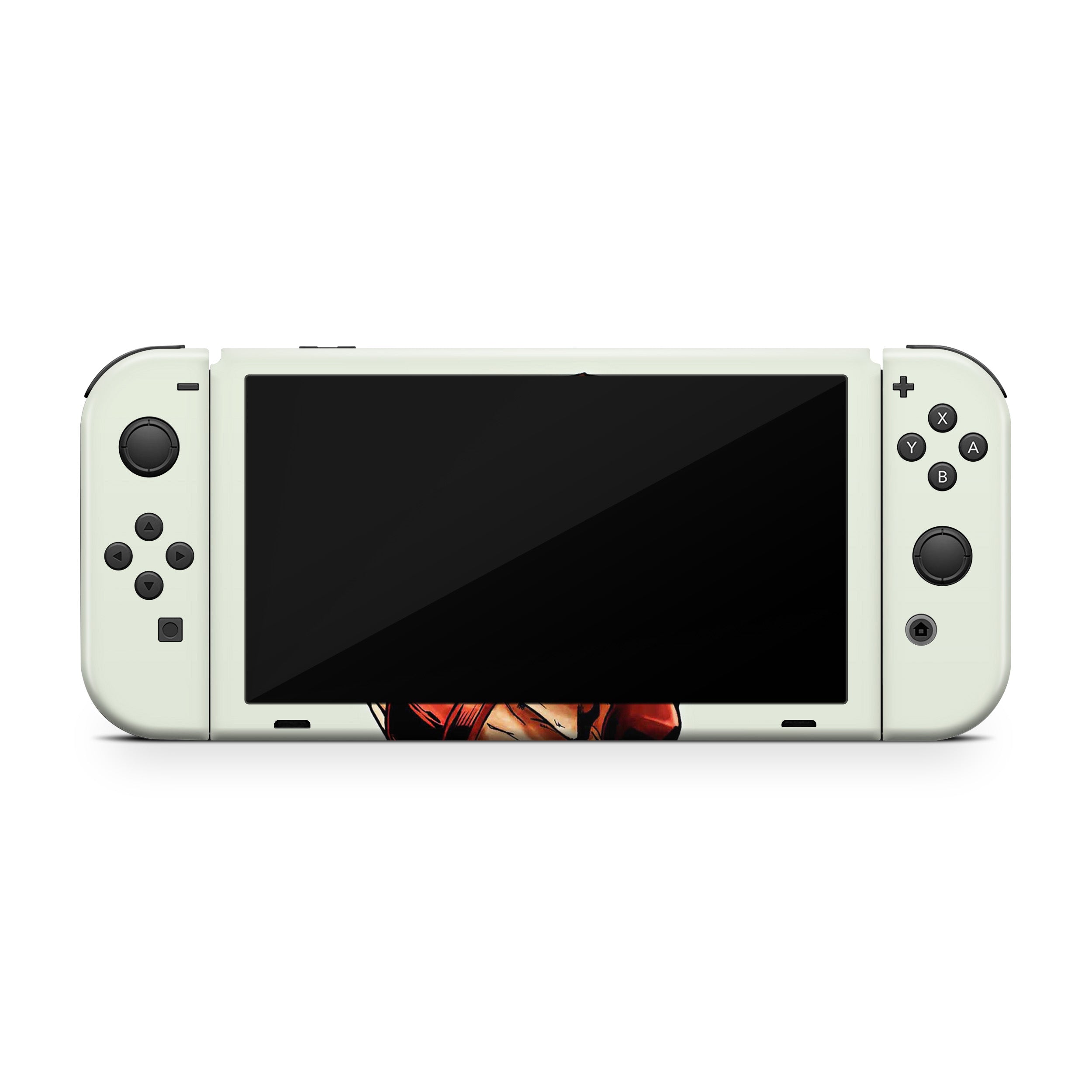Unstoppable Titan v2 Nintendo Switch OLED Skin - Comics-inspired design