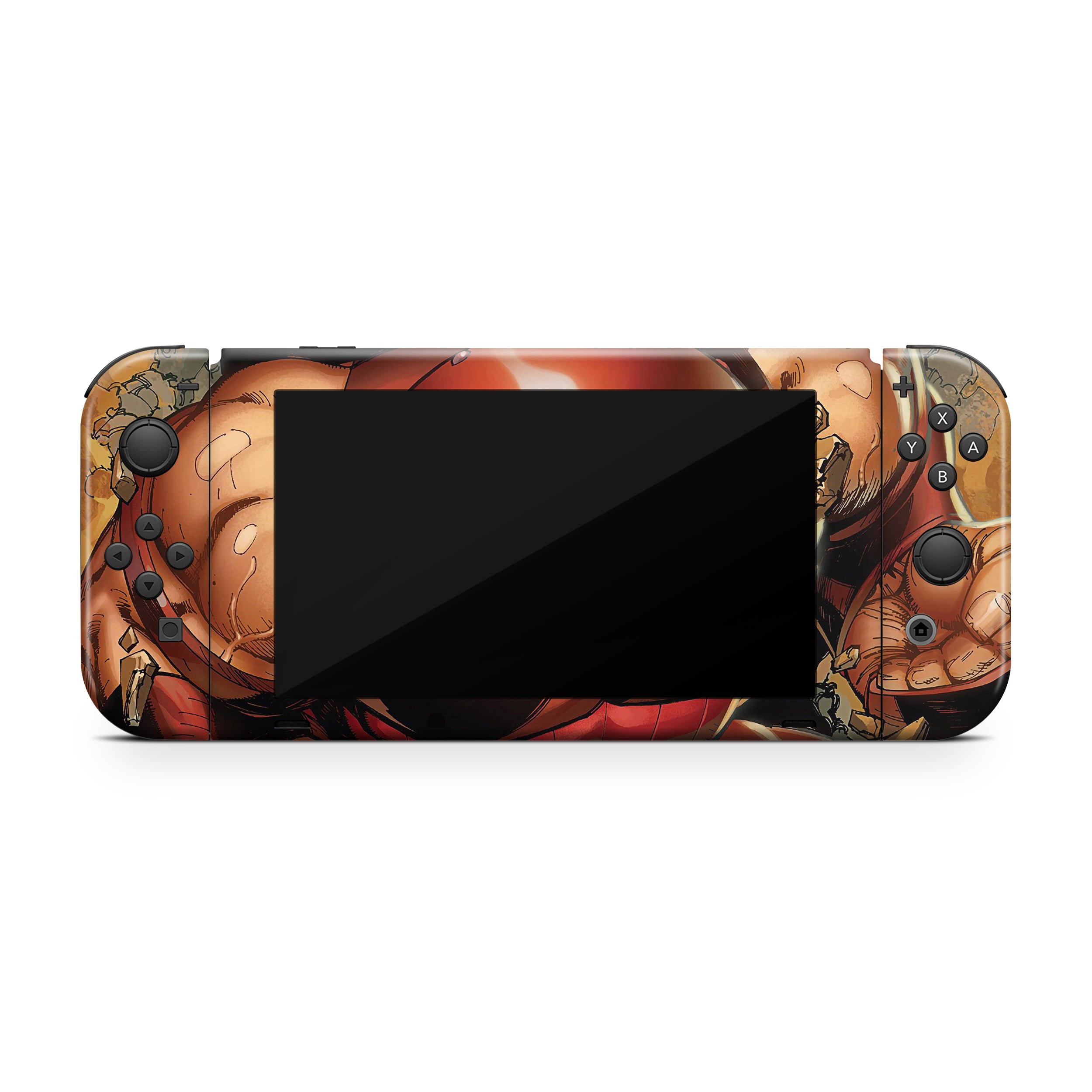 Unstoppable Titan v4 Nintendo Switch Skin - Comics-inspired design
