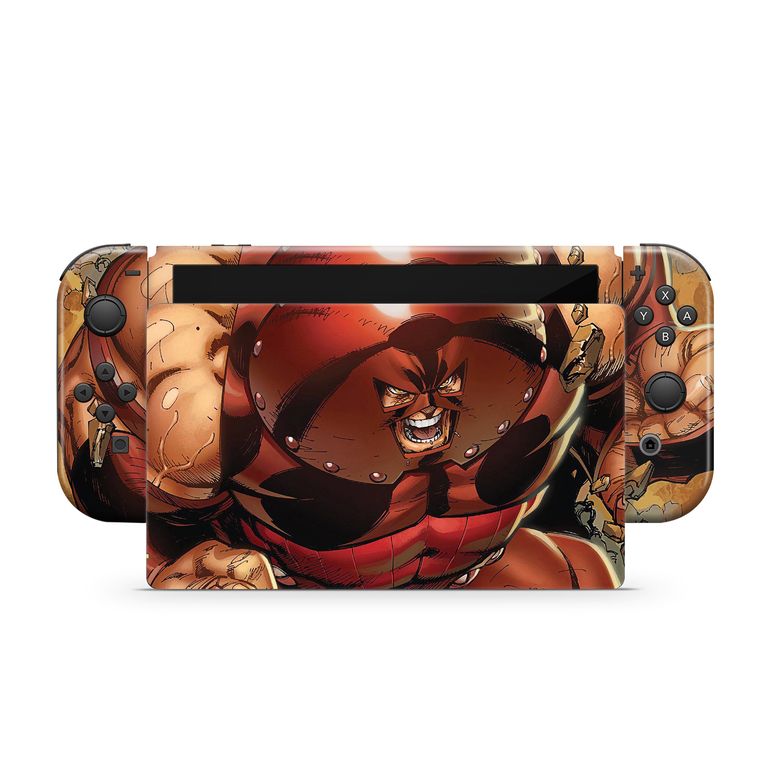 Unstoppable Titan v4 Nintendo Switch OLED Skin - Comics-inspired design