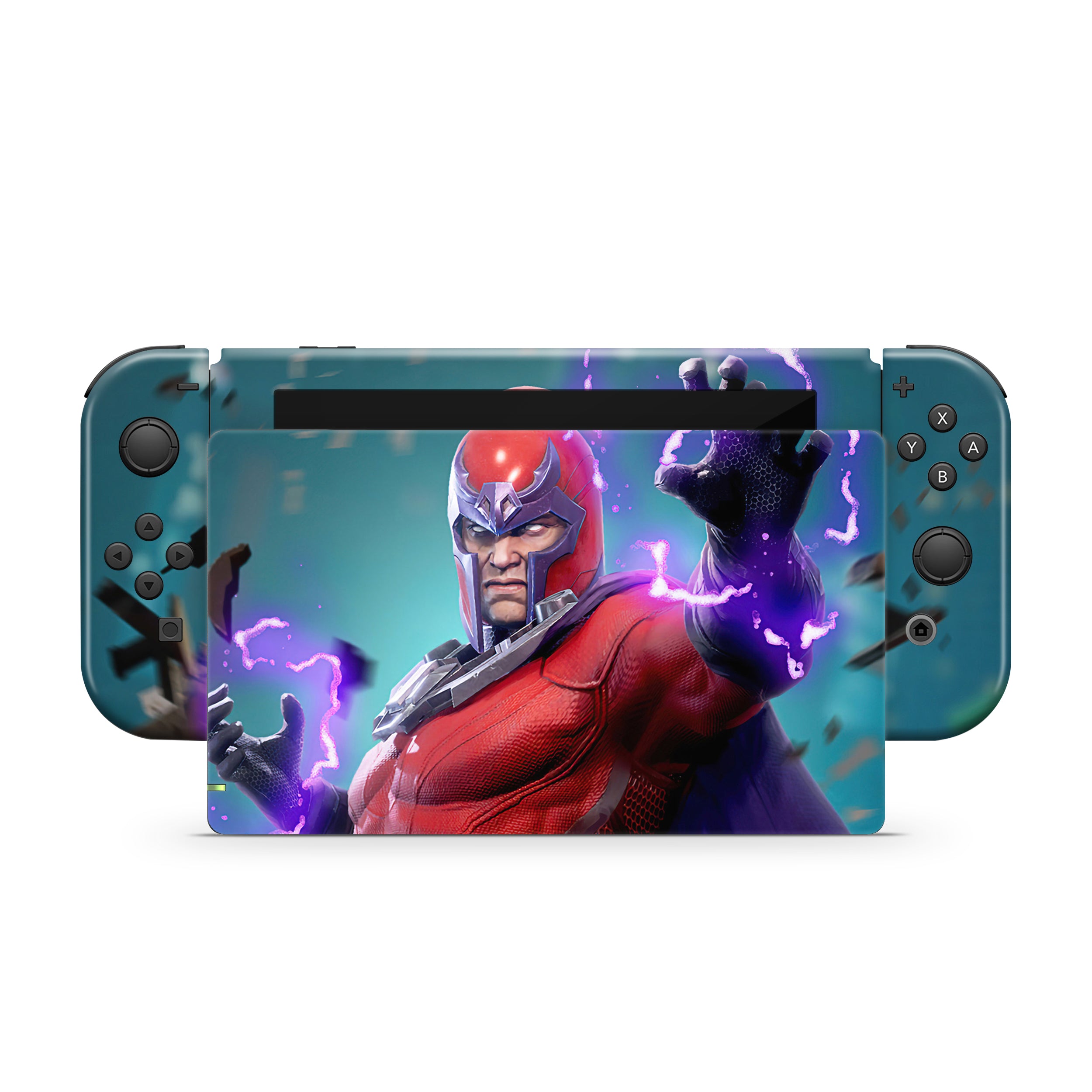 Master of Magnetism v4 Nintendo Switch Skin - Comics-inspired design