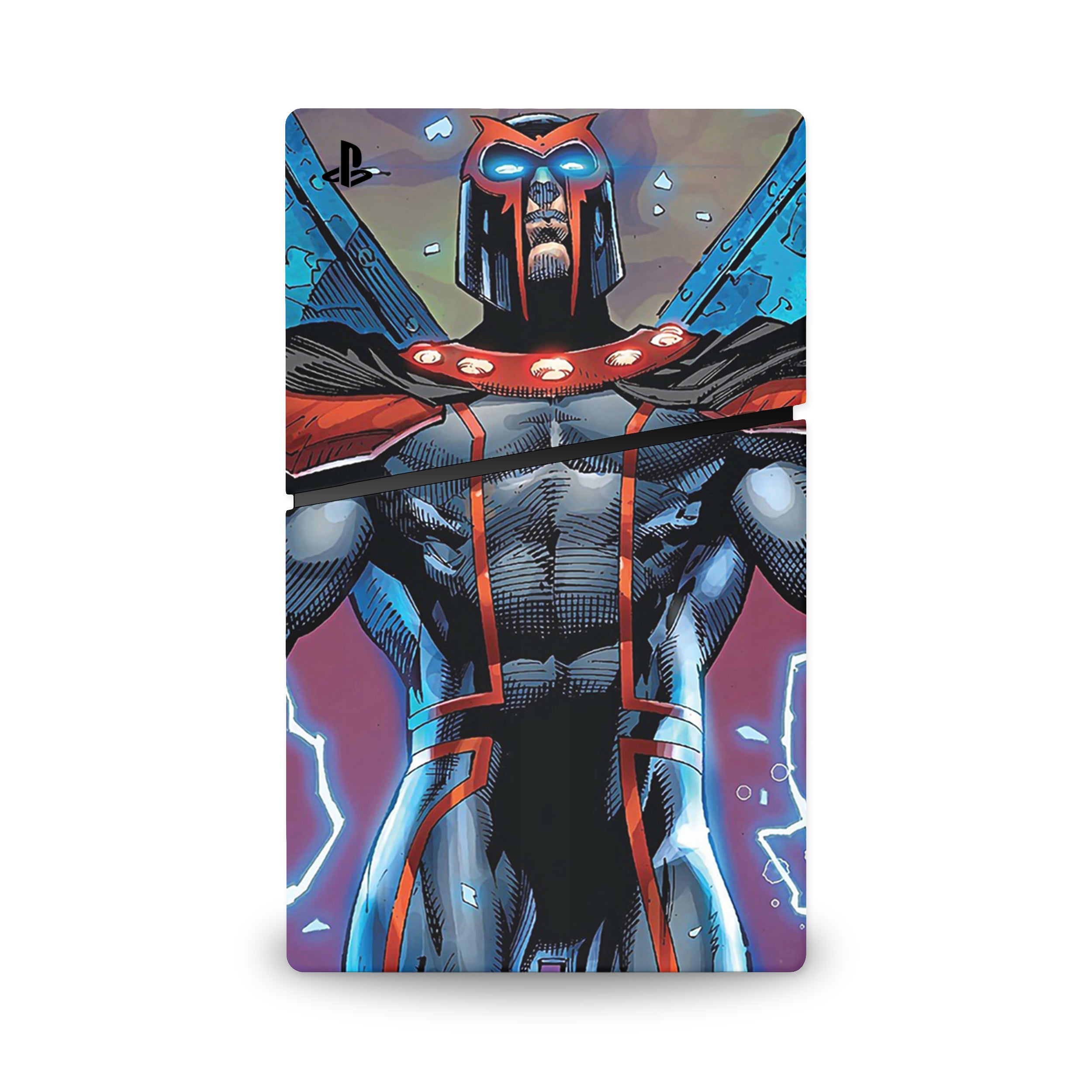 Master of Magnetism v5 PS5 Slim Digital Skin - Comics-inspired design