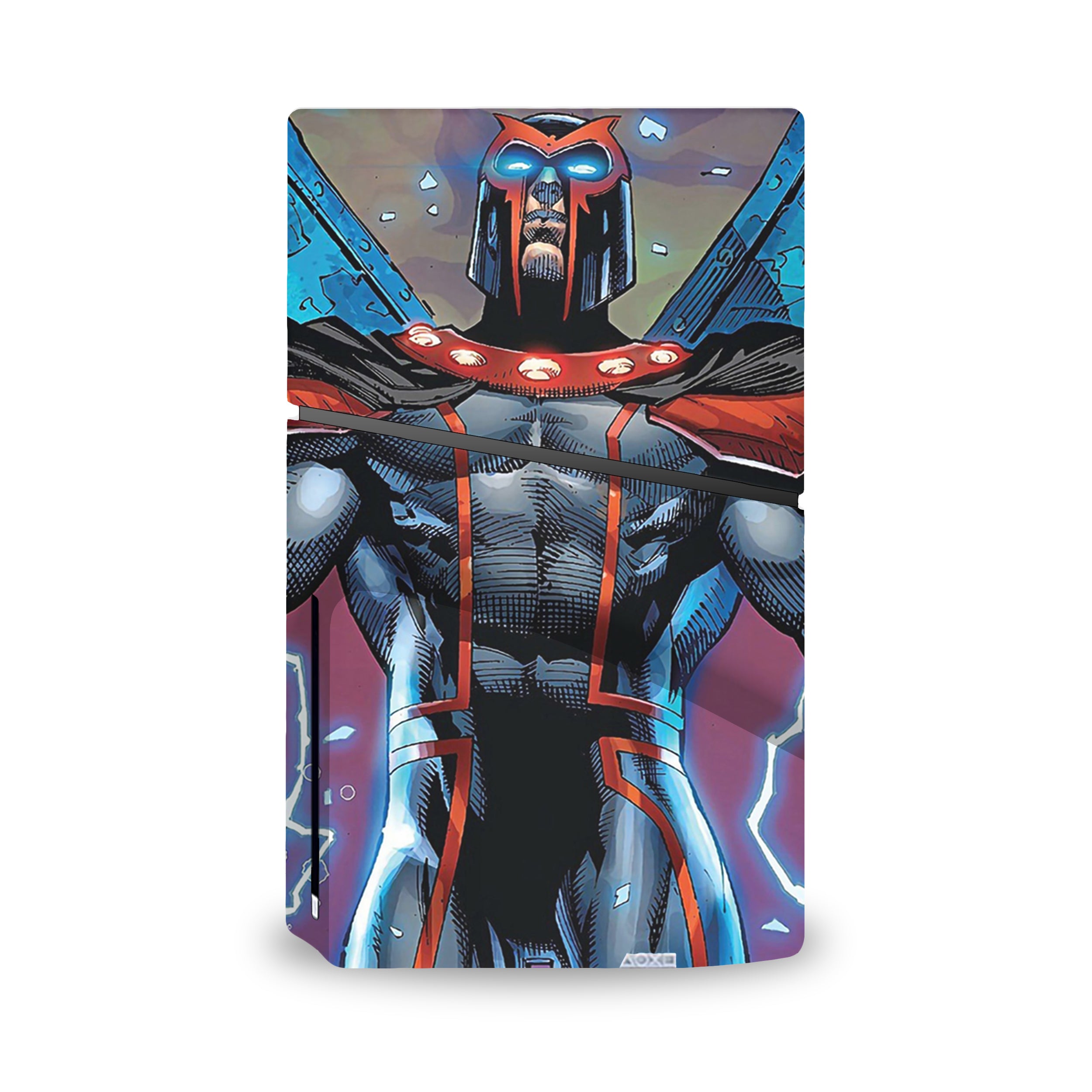 Master of Magnetism v5 PS5 Slim Skin - Comics-inspired design