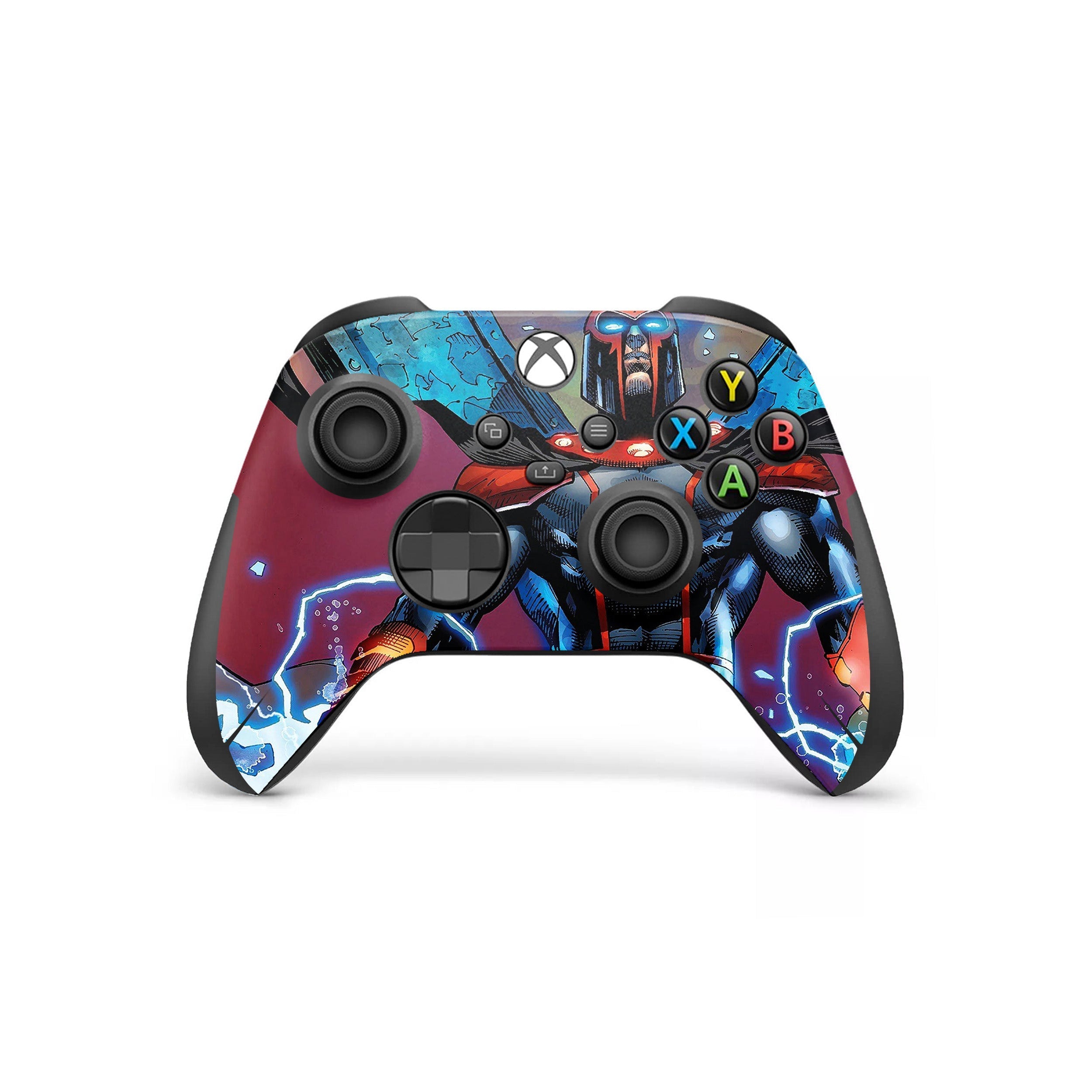 Master of Magnetism v5 Xbox Series Controller Skin - Comics-inspired design
