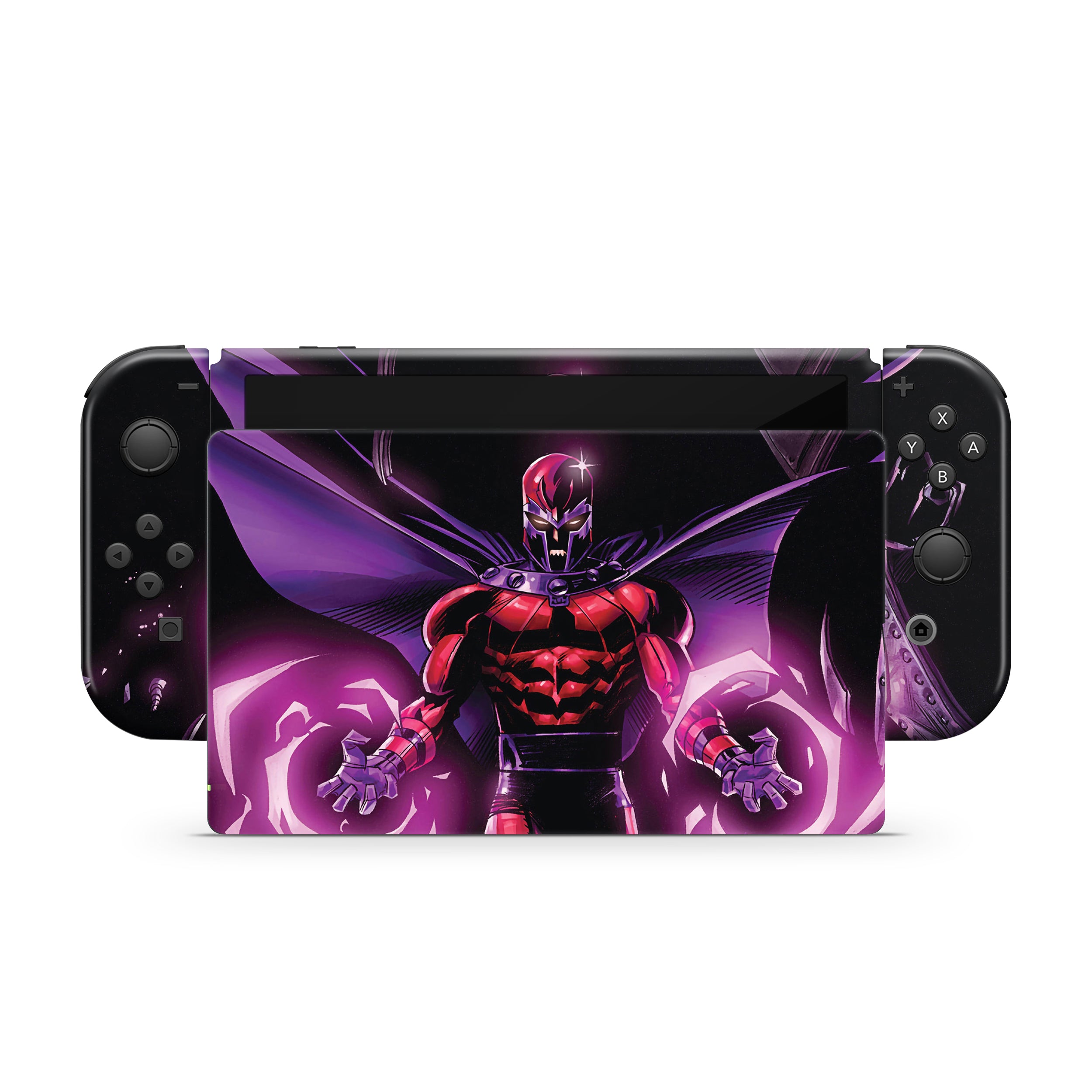 Master of Magnetism v6 Nintendo Switch OLED Skin - Comics-inspired design
