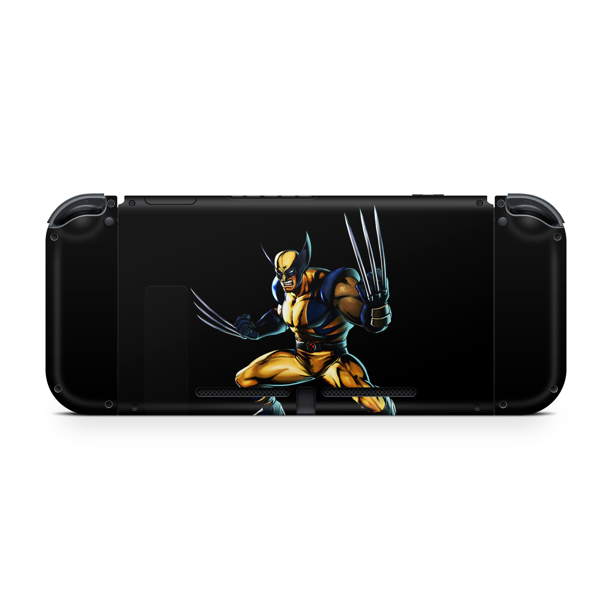 Metallic Claws v6 Nintendo Switch Skin - Comics-inspired design