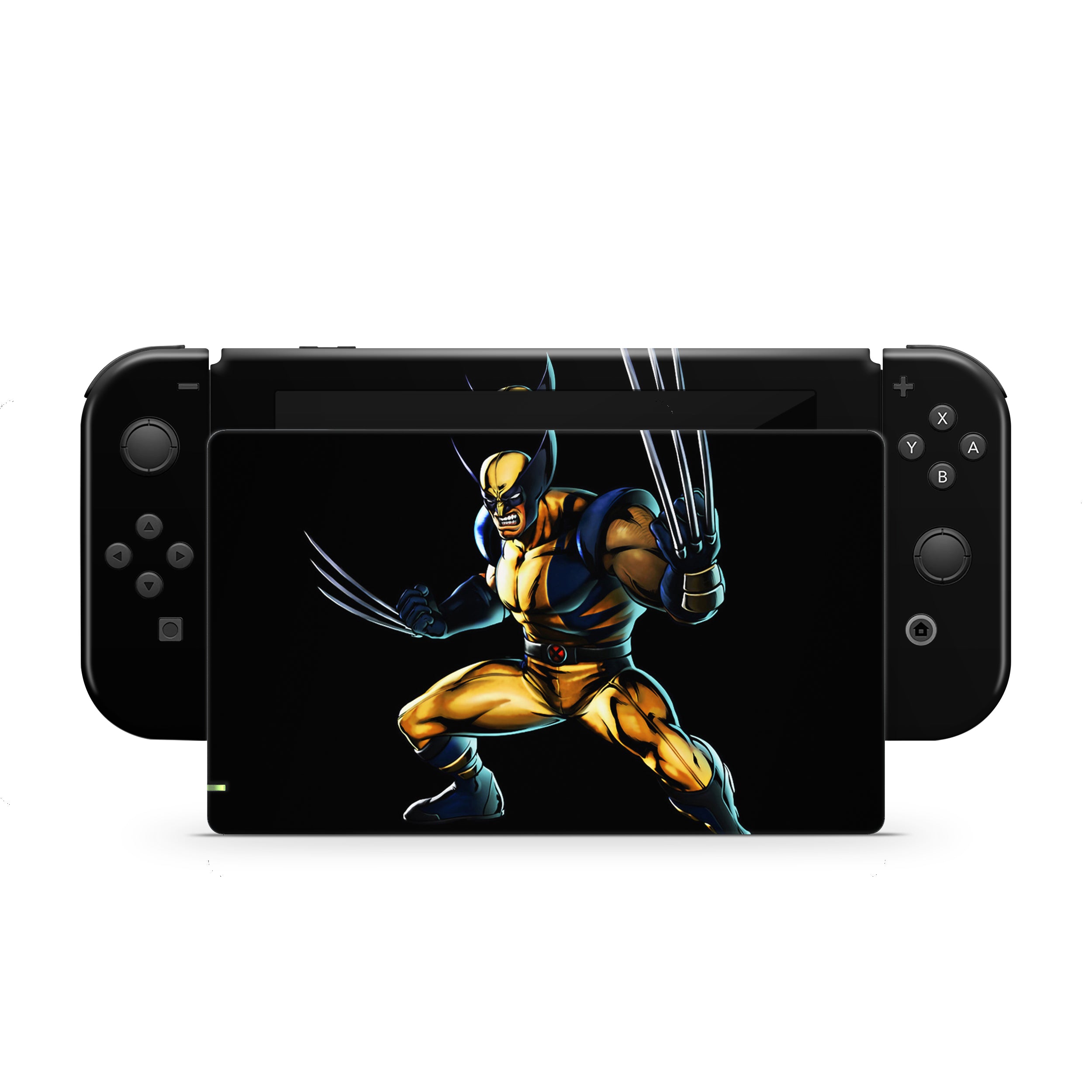 Metallic Claws v6 Nintendo Switch Skin - Comics-inspired design