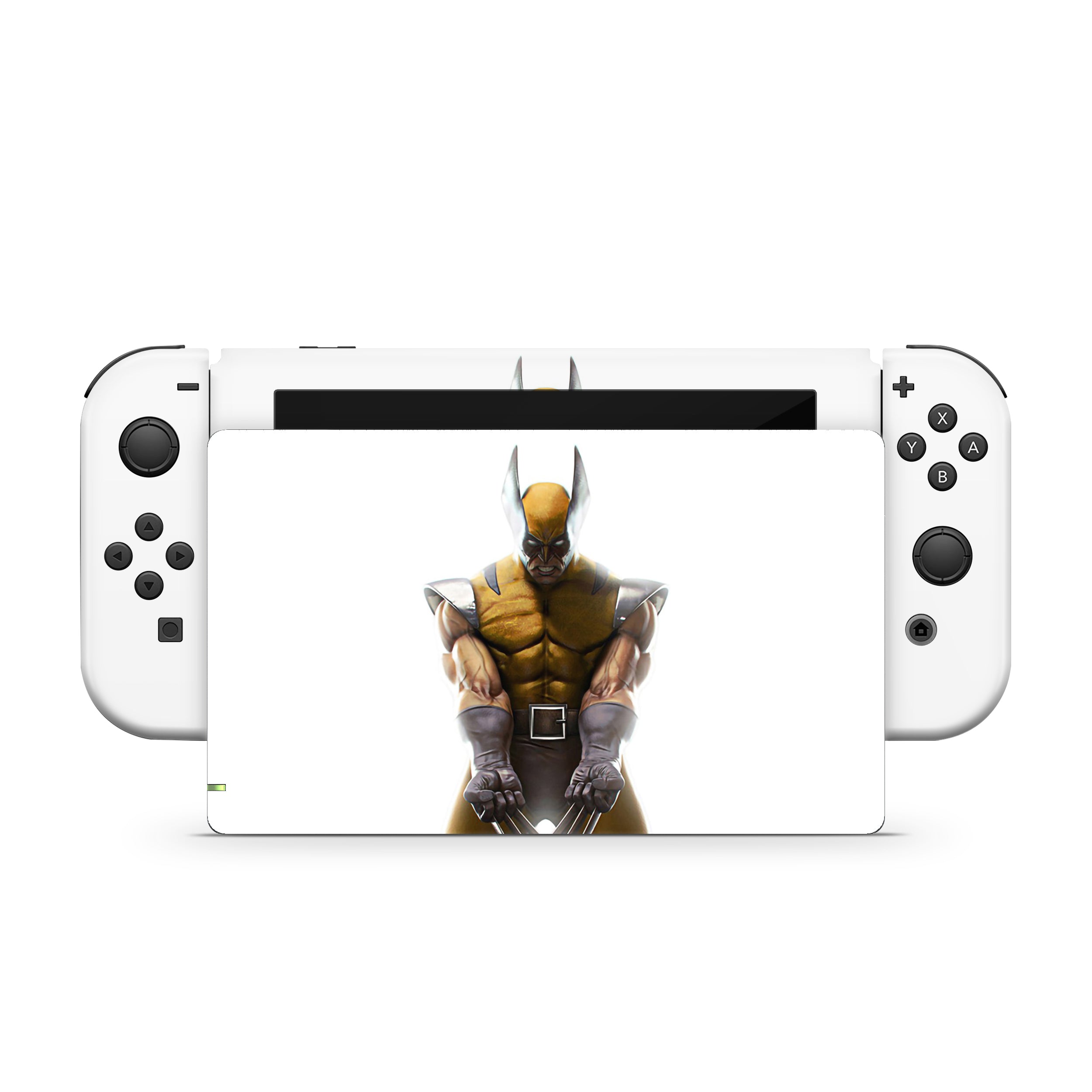 Metallic Claws v7 Nintendo Switch Skin - Comics-inspired design