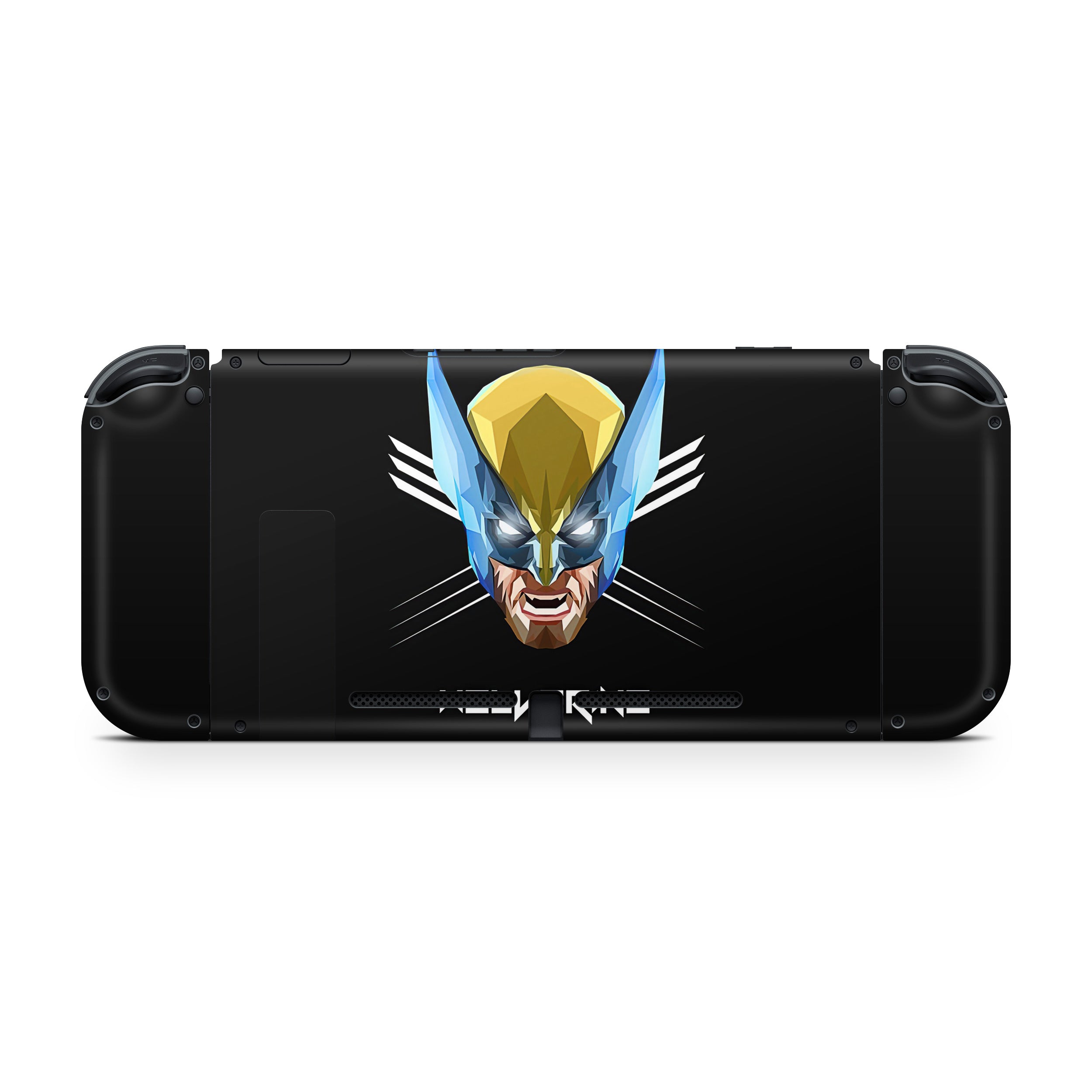 Metallic Claws v8 Nintendo Switch Skin - Comics-inspired design