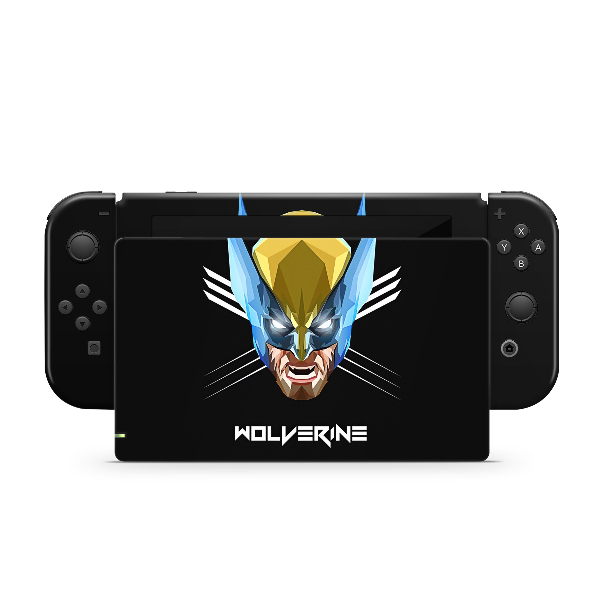 Metallic Claws v8 Nintendo Switch Skin - Comics-inspired design