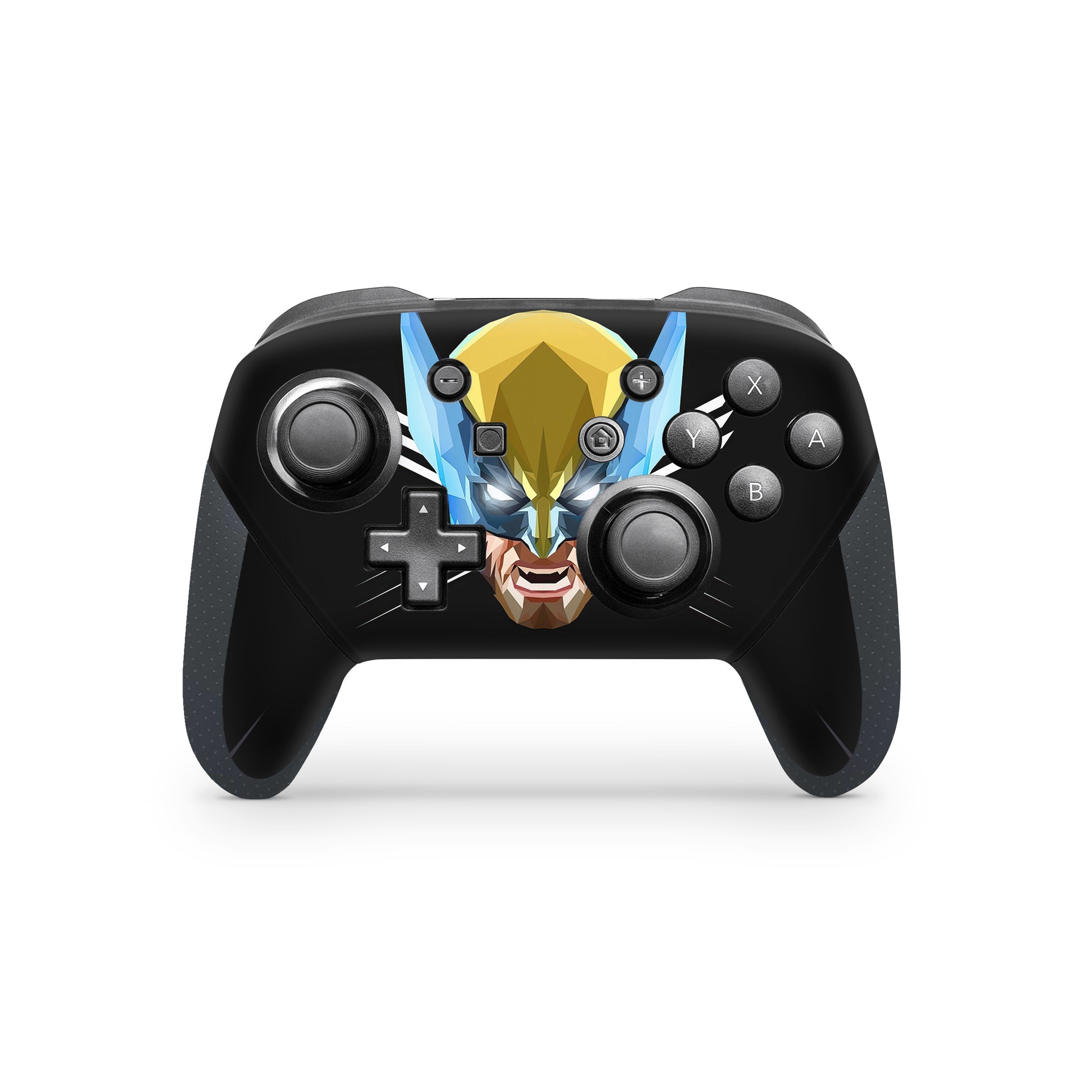 Metallic Claws v8 Nintendo Switch Pro Controller Skin - Comics-inspired design
