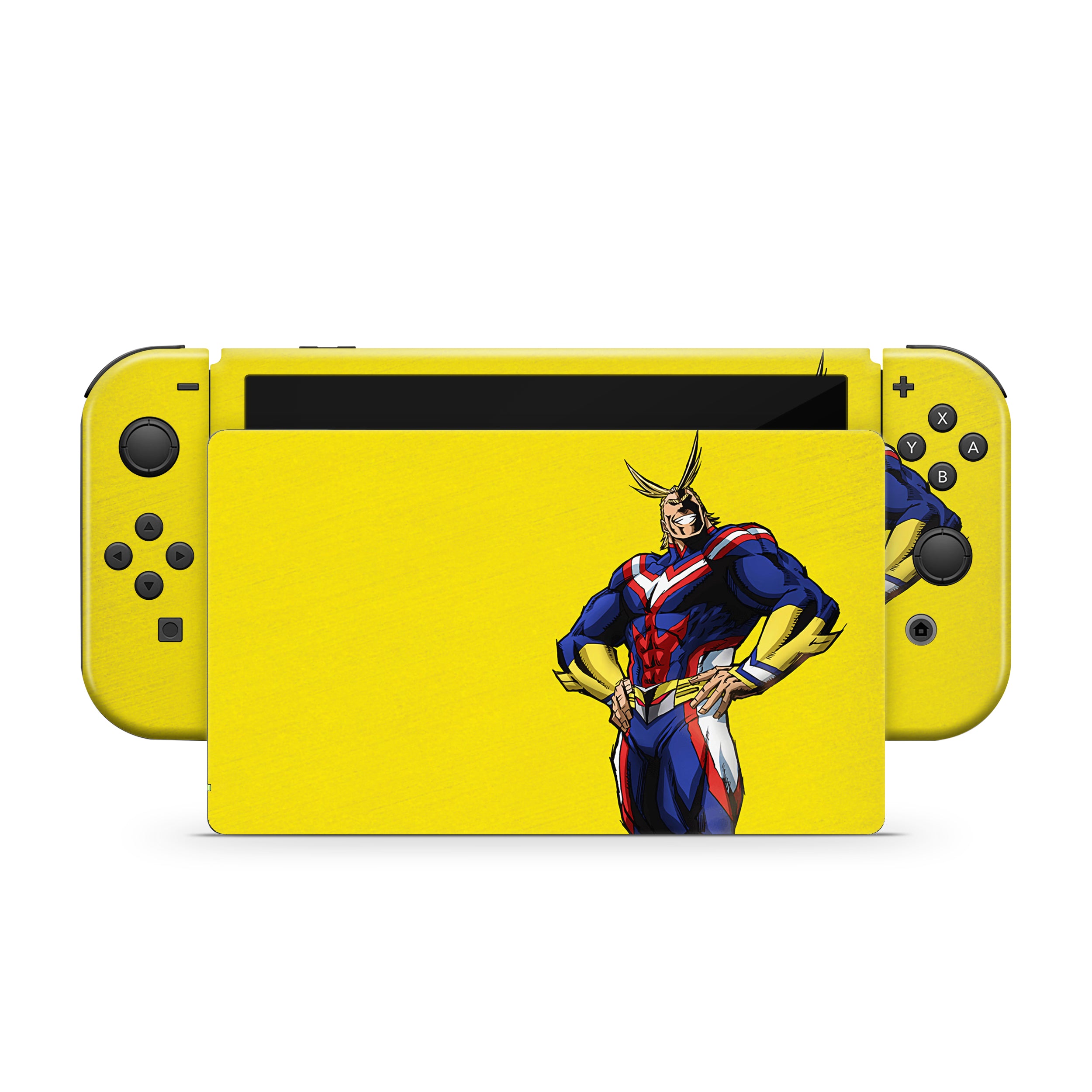 Hero of Might v2 Nintendo Switch OLED Skin - Anime-inspired design
