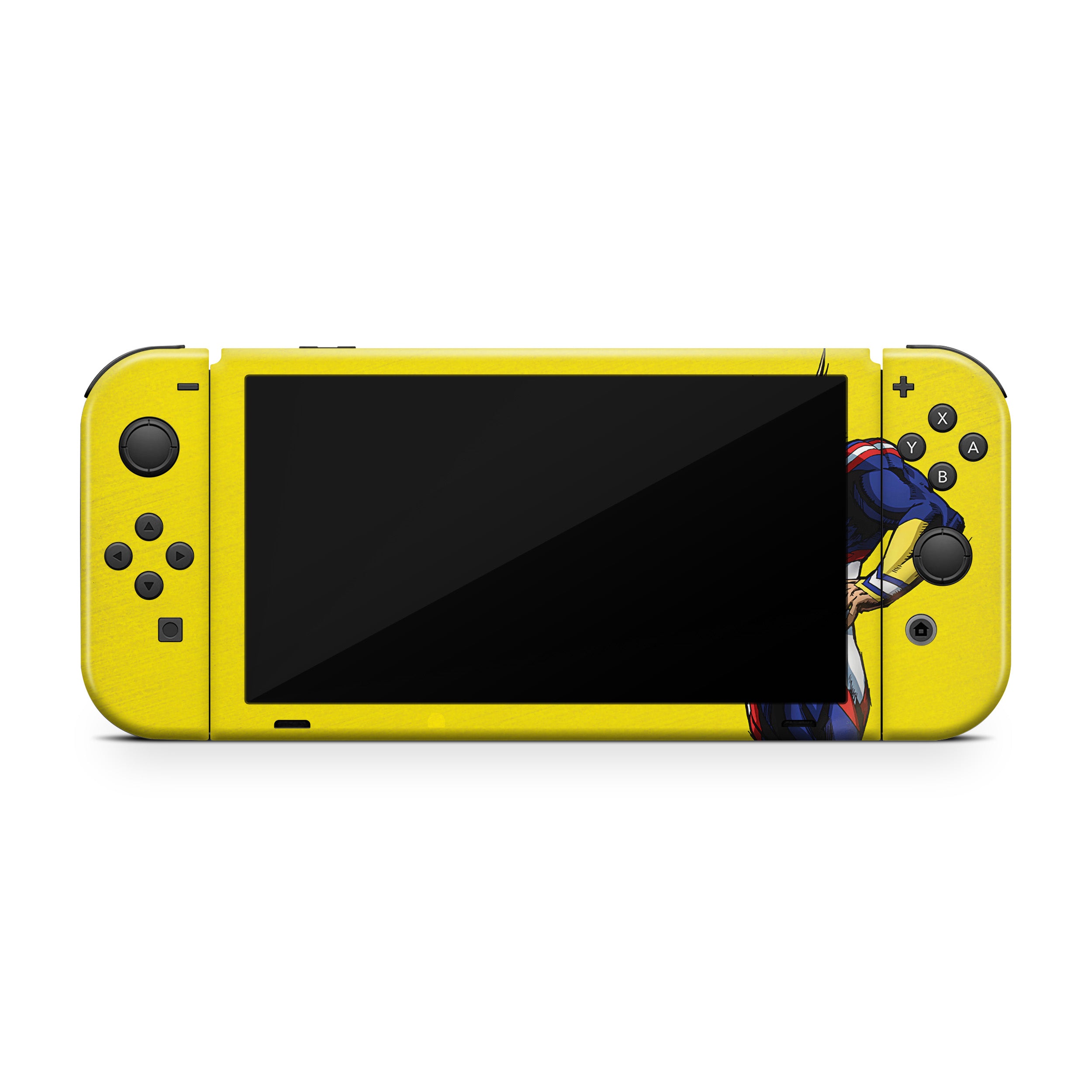 Hero of Might v2 Nintendo Switch OLED Skin - Anime-inspired design