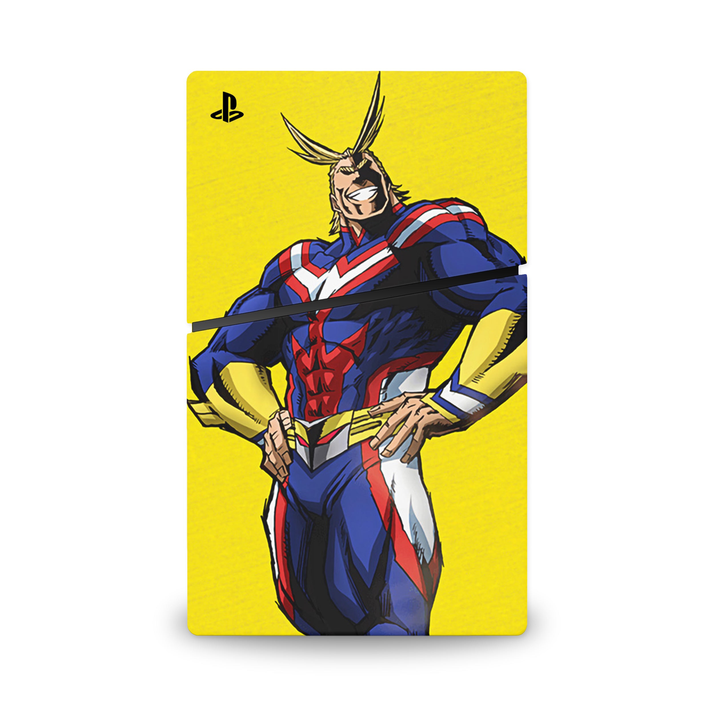 Hero of Might v2 PS5 Slim Skin - Anime-inspired design