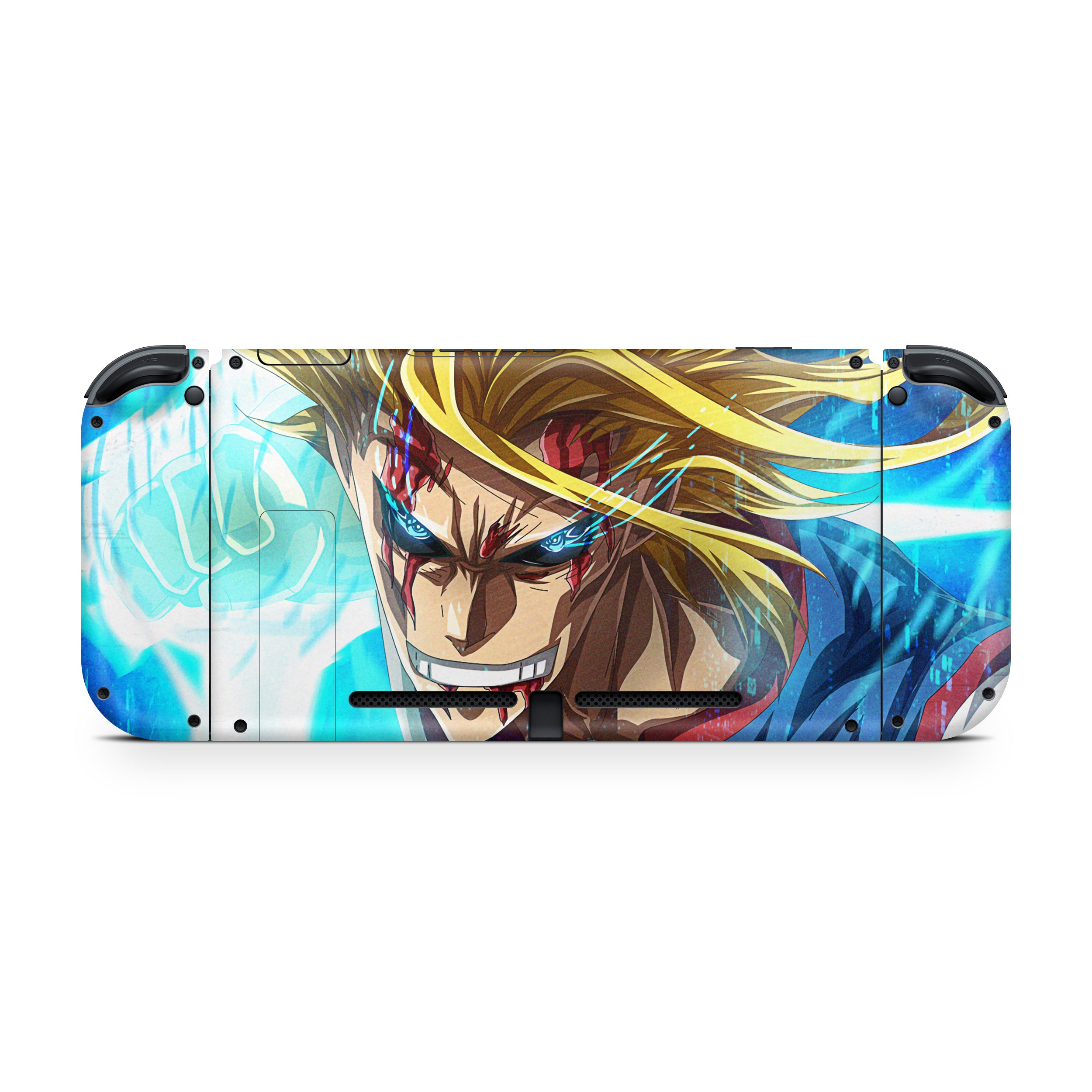 Hero of Might v3 Nintendo Switch Skin - Anime-inspired design