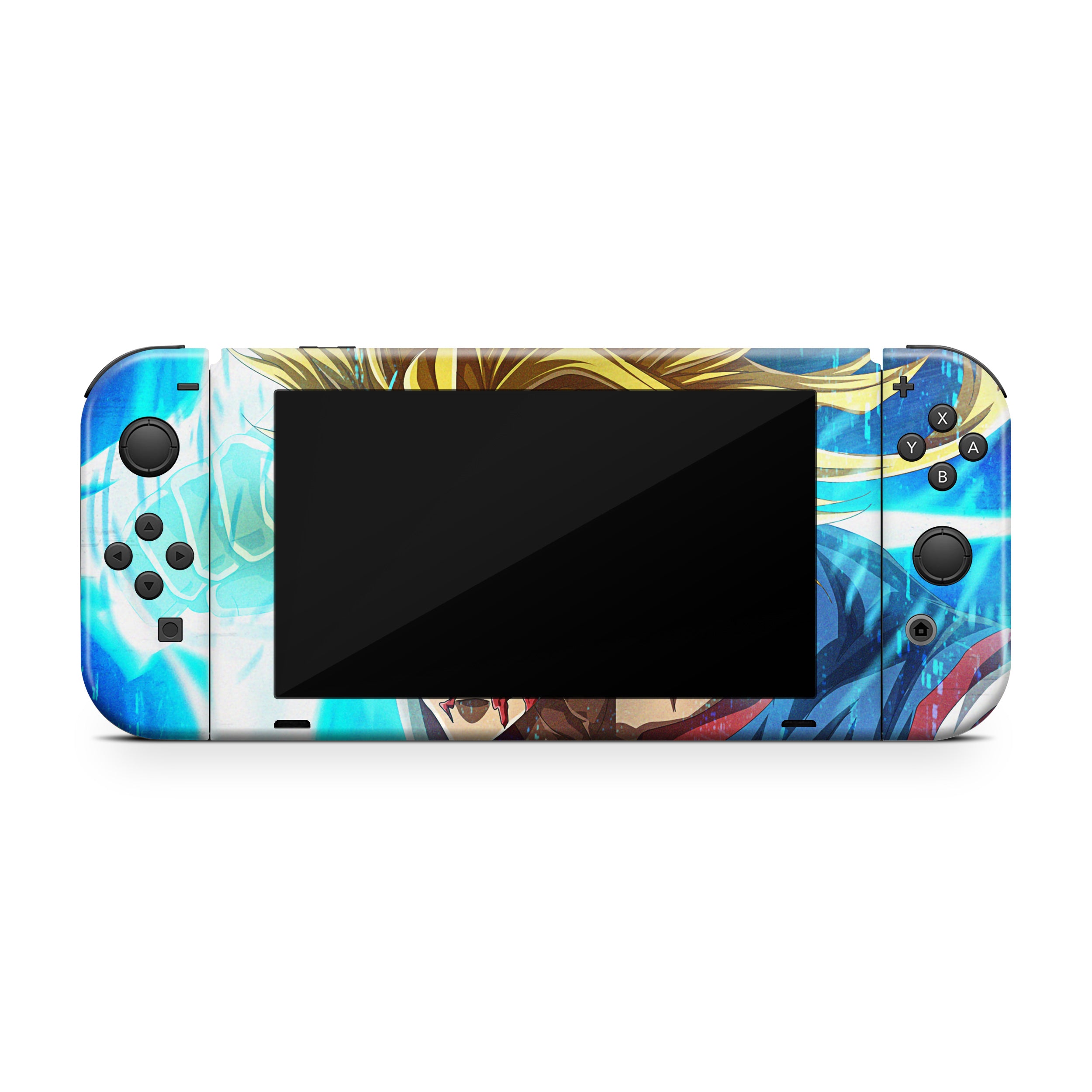 Hero of Might v3 Nintendo Switch Skin - Anime-inspired design