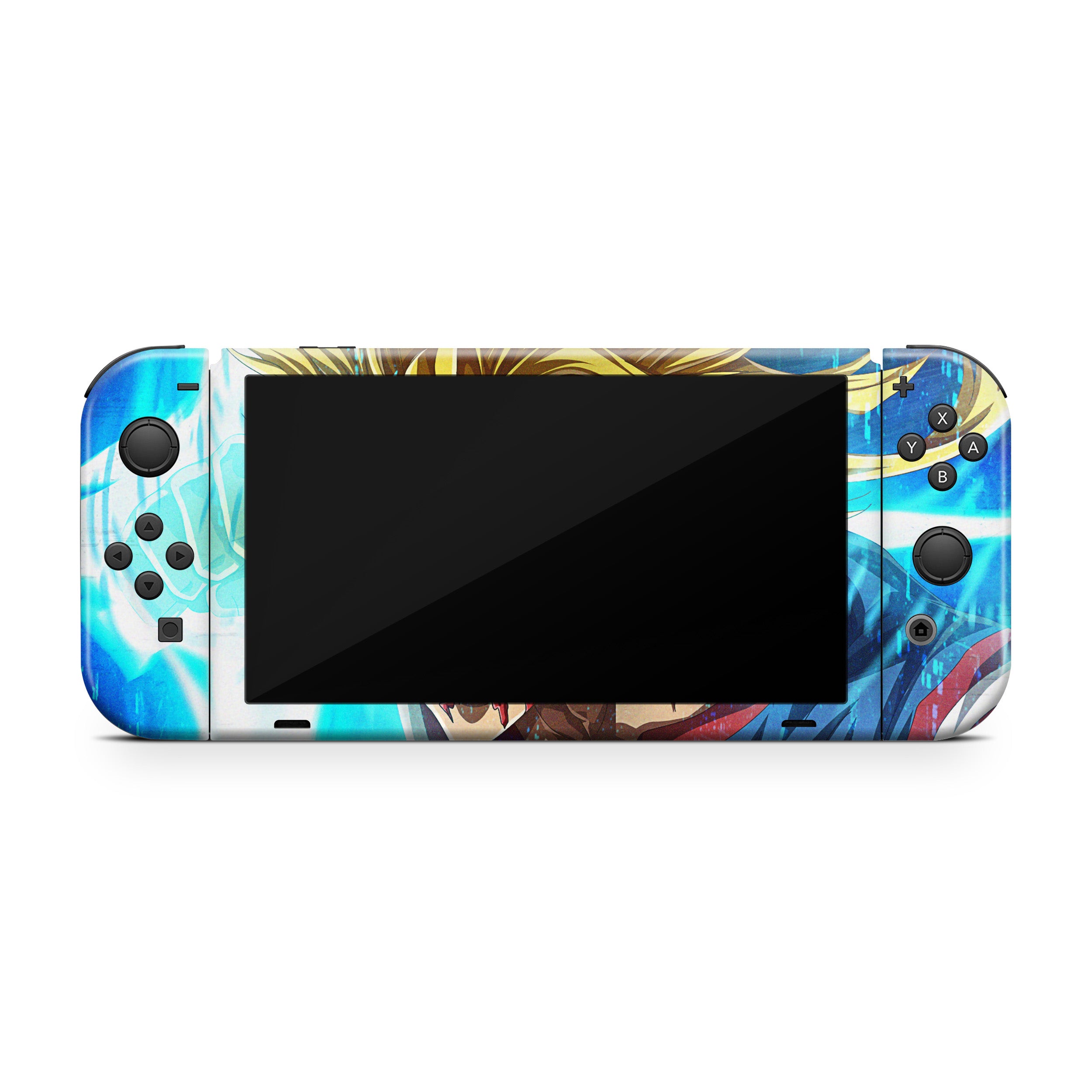 Hero of Might v3 Nintendo Switch OLED Skin - Anime-inspired design