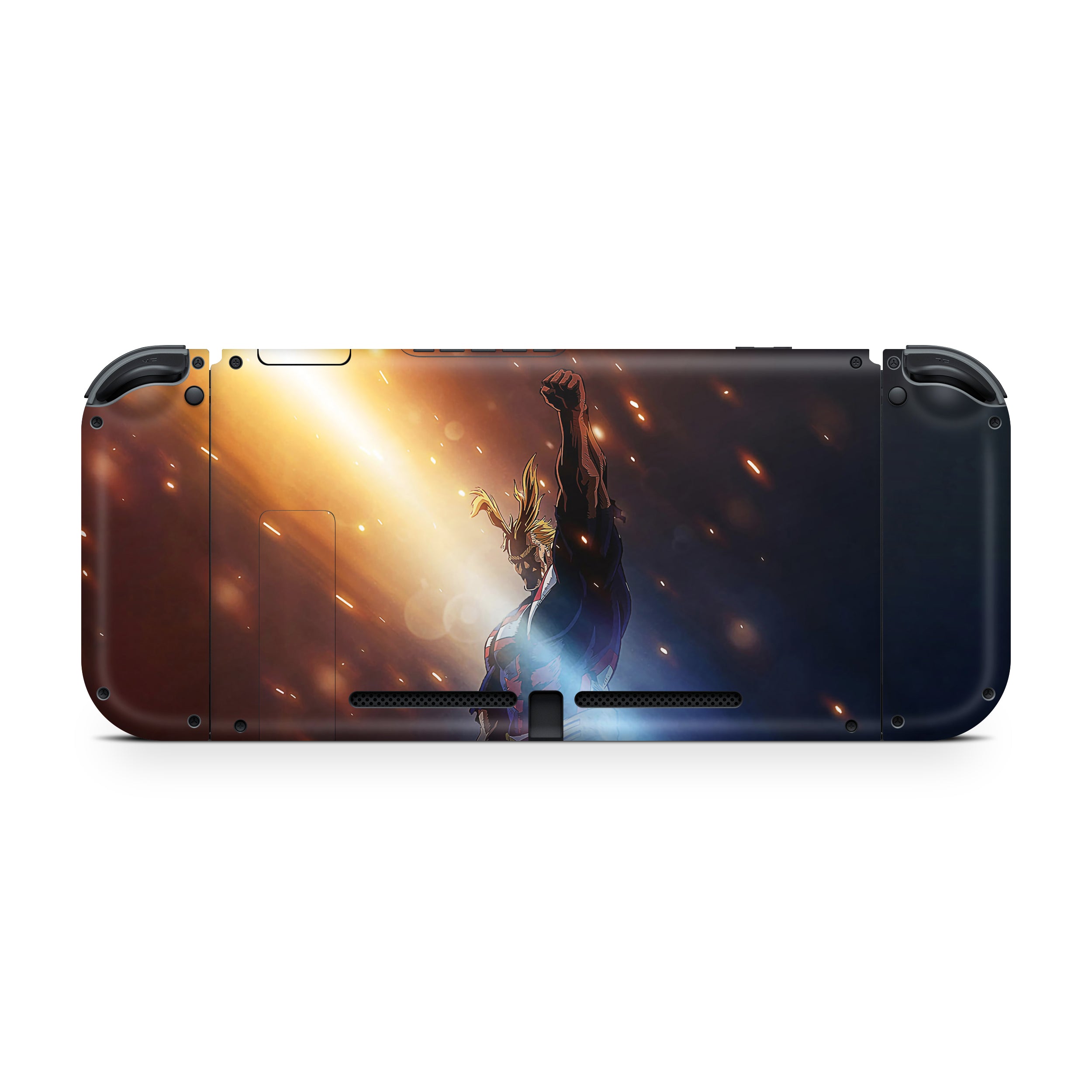 Hero of Might v4 Nintendo Switch Skin - Anime-inspired design