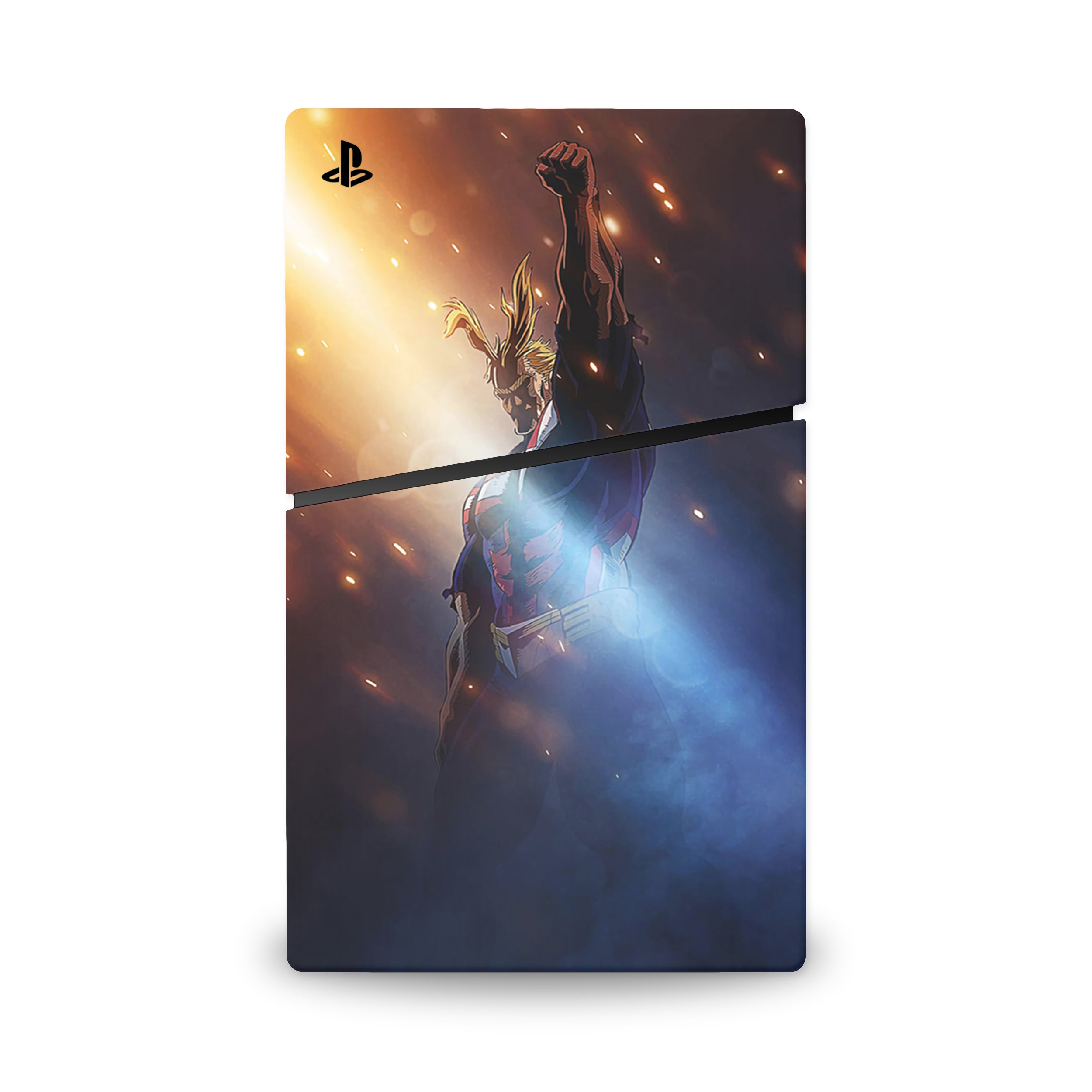 Hero of Might v4 PS5 Slim Digital Skin - Anime-inspired design