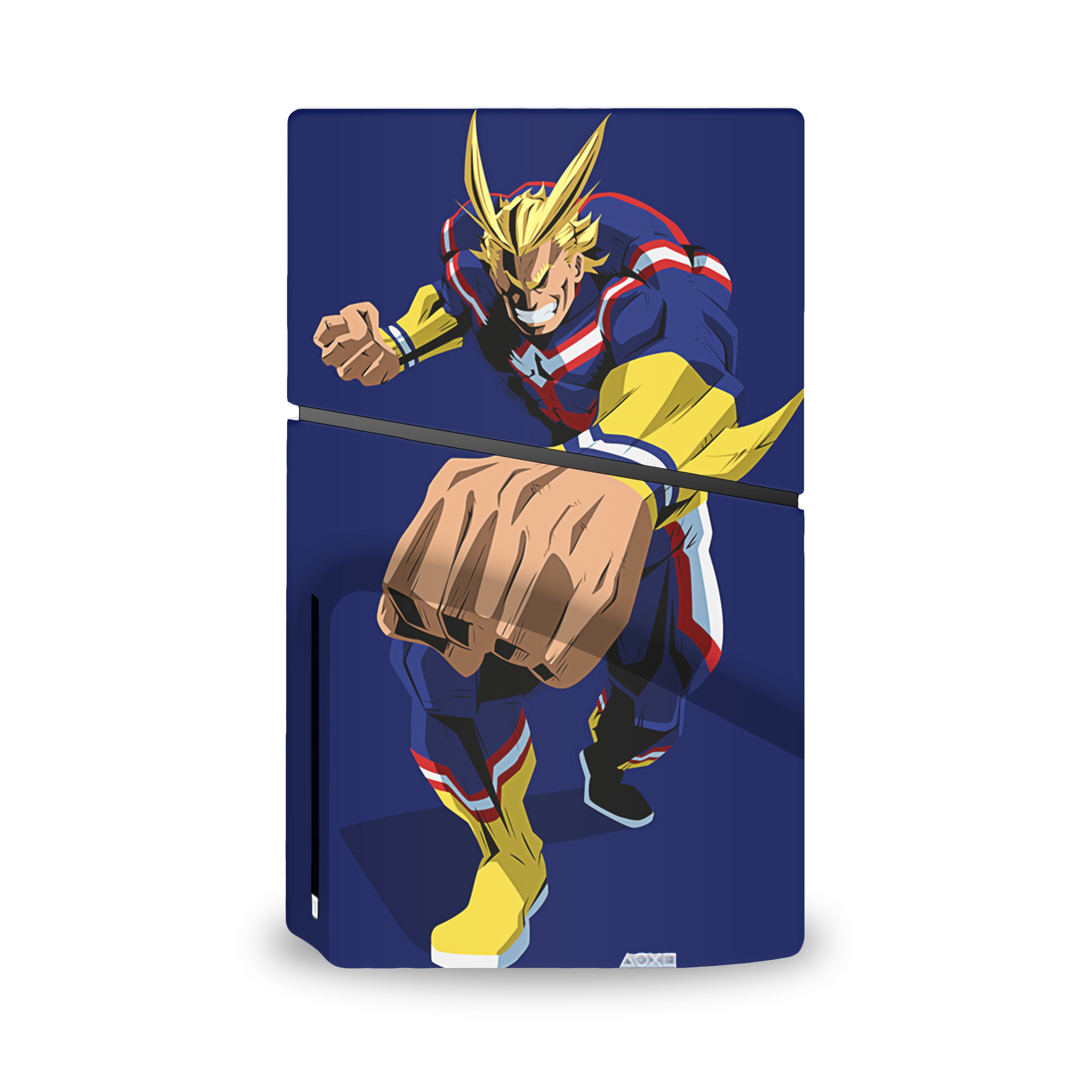Hero of Might v5 PS5 Slim Skin - Anime-inspired design