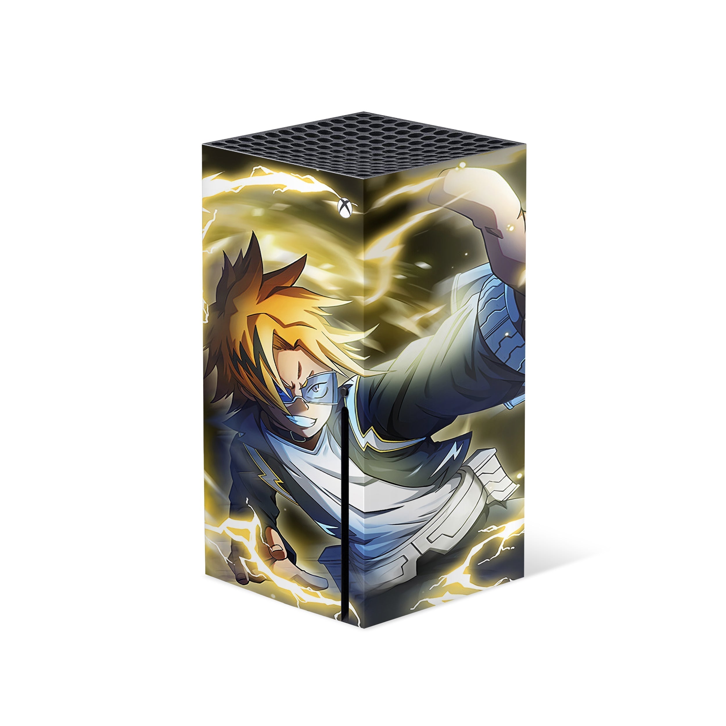 Electric Hero v1 Xbox Series X Skin - Anime-inspired design