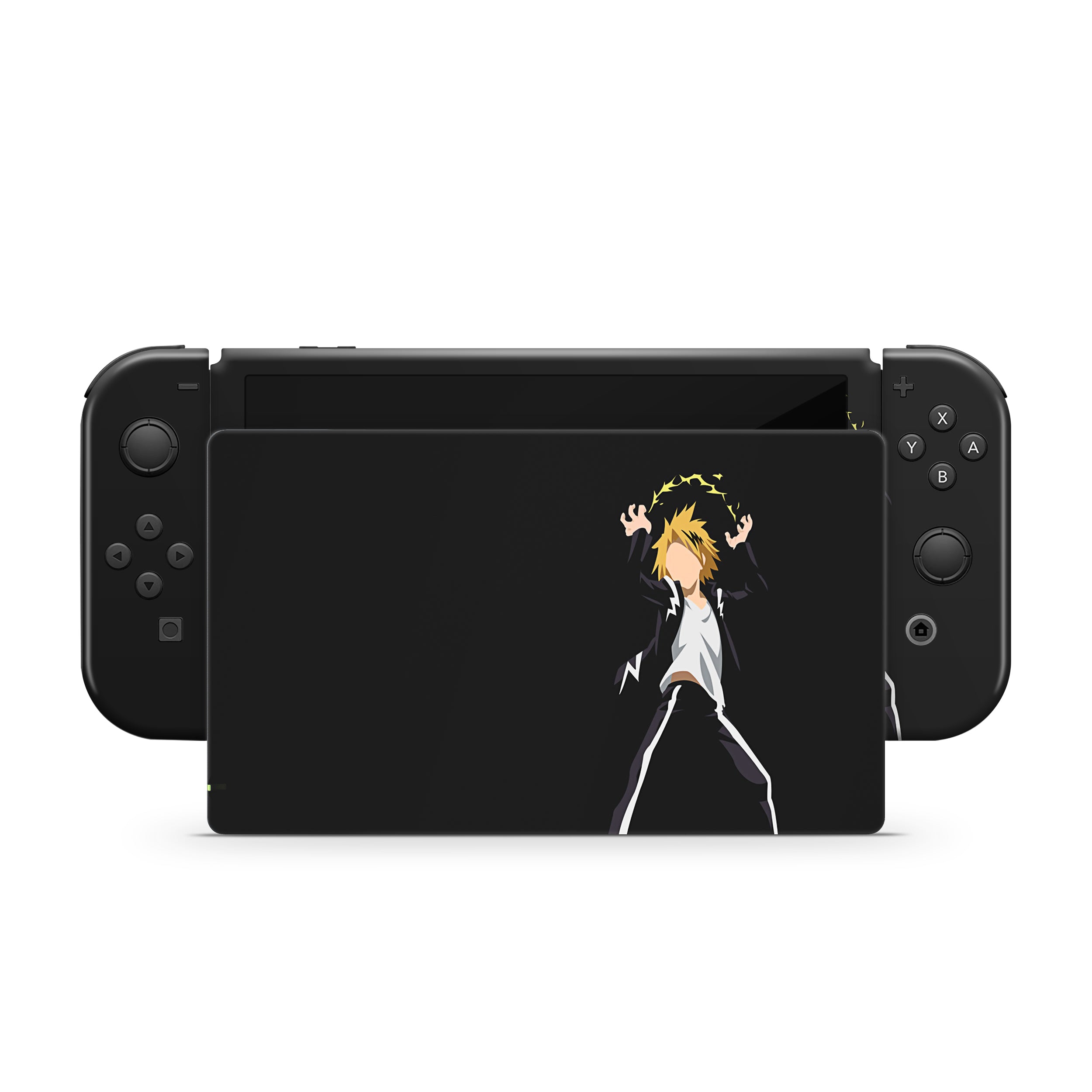 Electric Hero v2 Nintendo Switch OLED Skin - Anime-inspired design