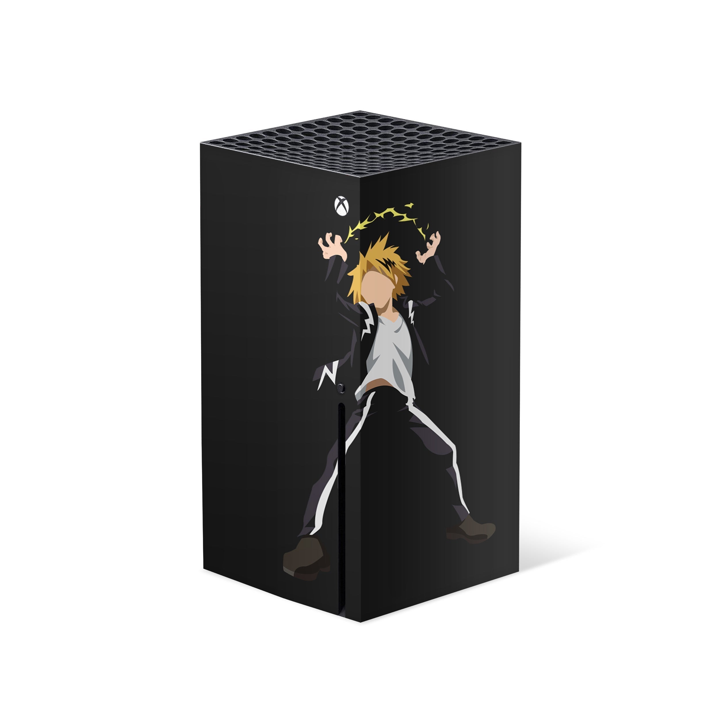 Electric Hero v2 Xbox Series X Skin - Anime-inspired design