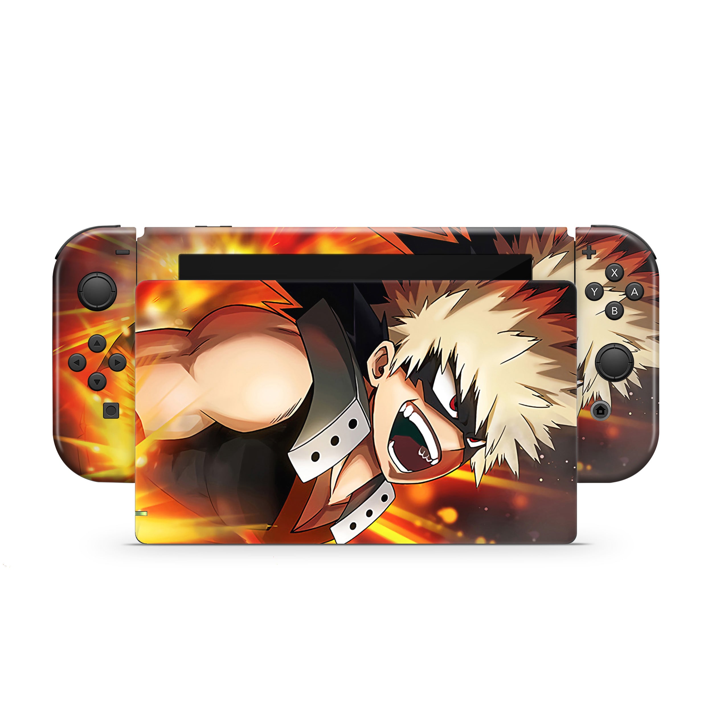 Blast Guardian v1 Nintendo Switch Skin - Anime-inspired design