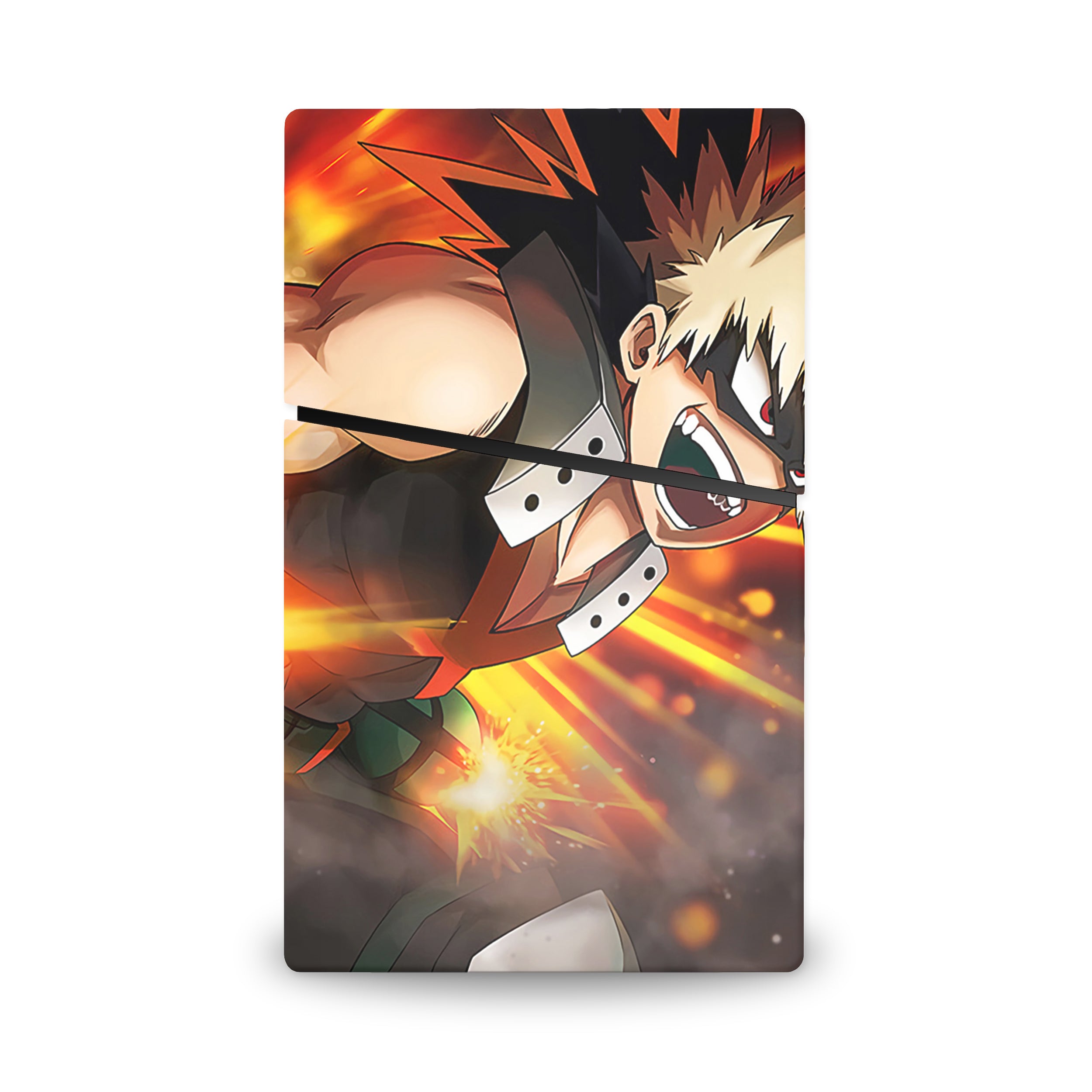 Blast Guardian v1 PS5 Slim Digital Skin - Anime-inspired design