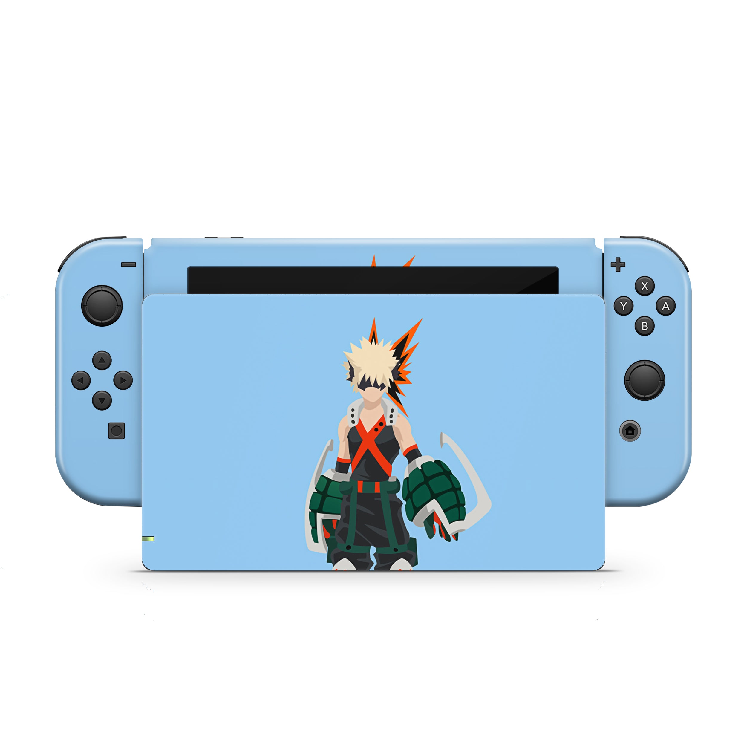 Blast Guardian v2 Nintendo Switch Skin - Anime-inspired design