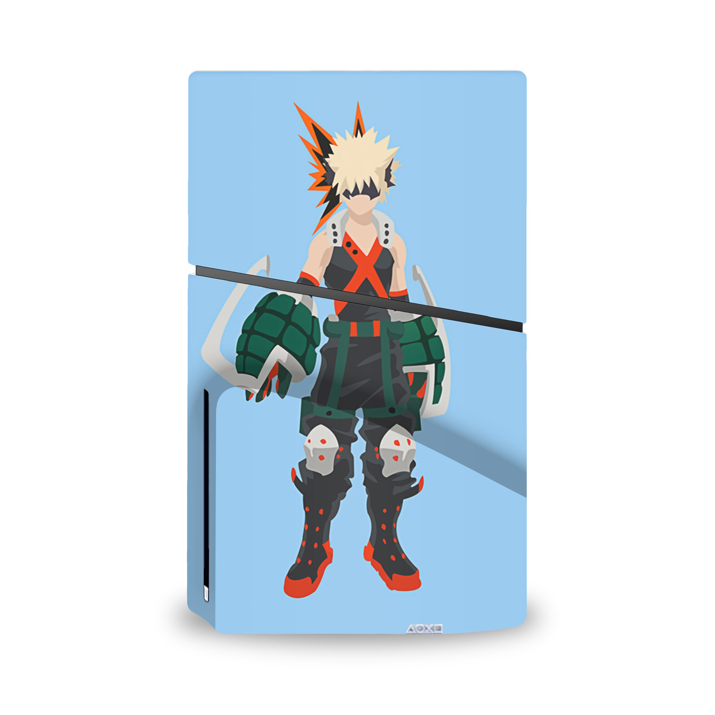 Blast Guardian v2 PS5 Slim Skin - Anime-inspired design