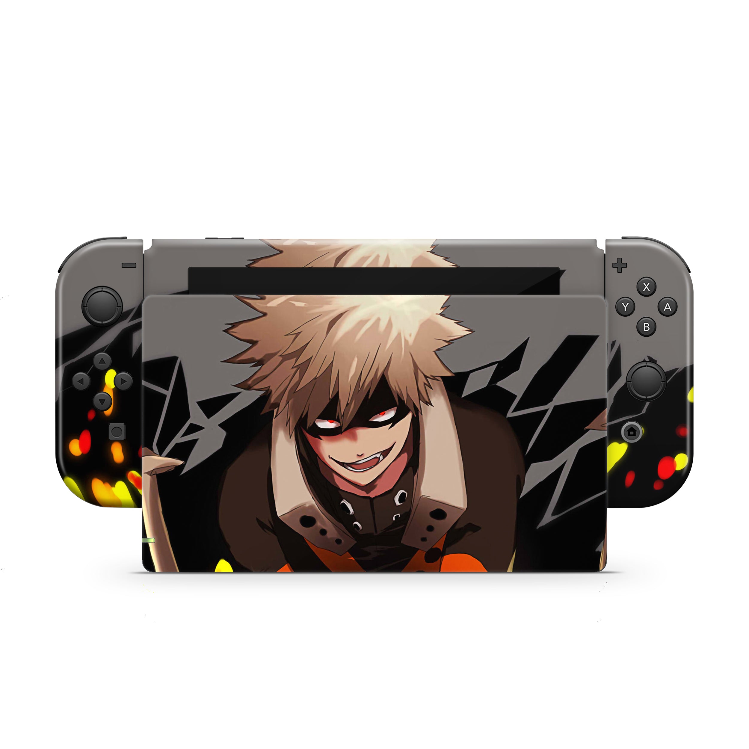 Blast Guardian v3 Nintendo Switch Skin - Anime-inspired design