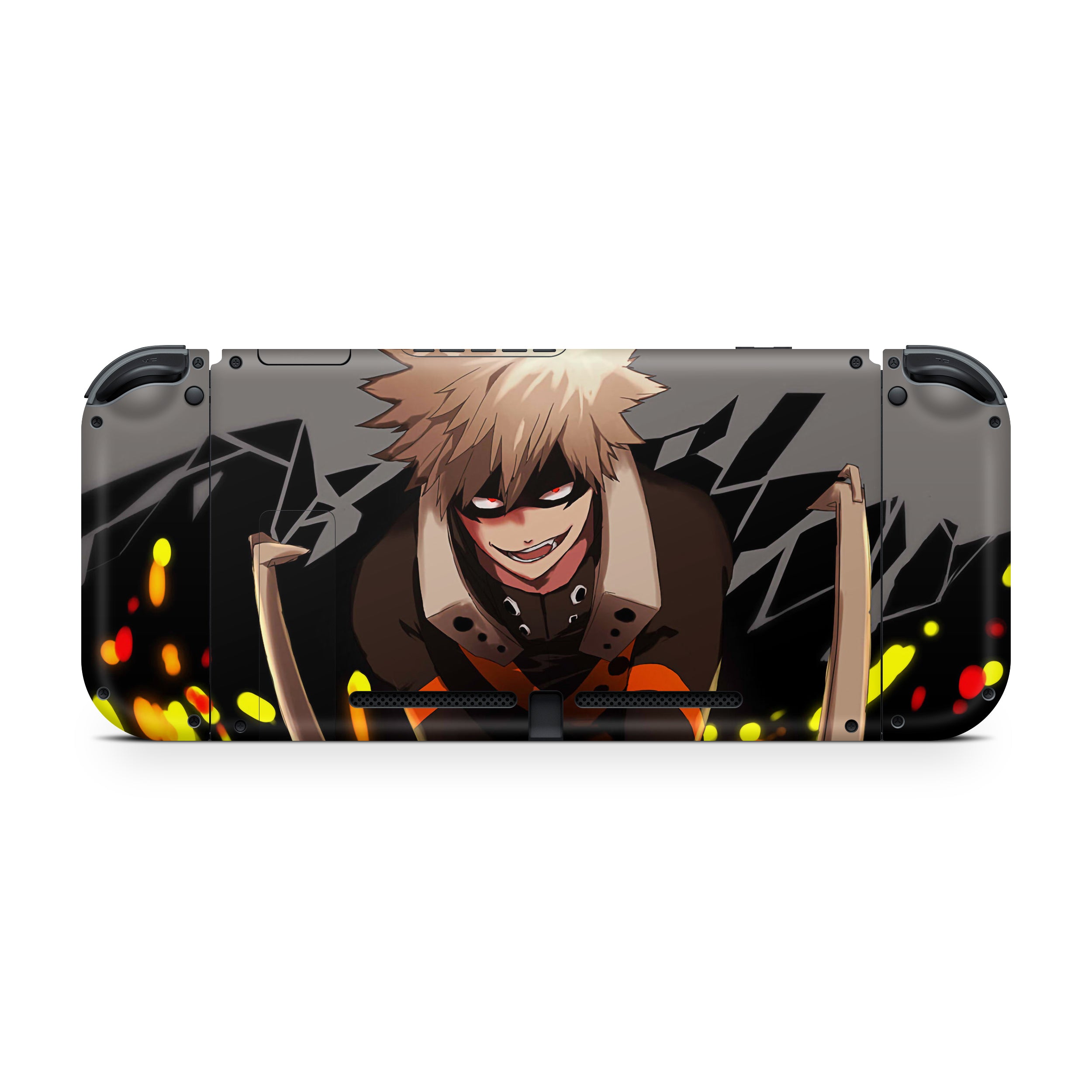 Blast Guardian v3 Nintendo Switch OLED Skin - Anime-inspired design