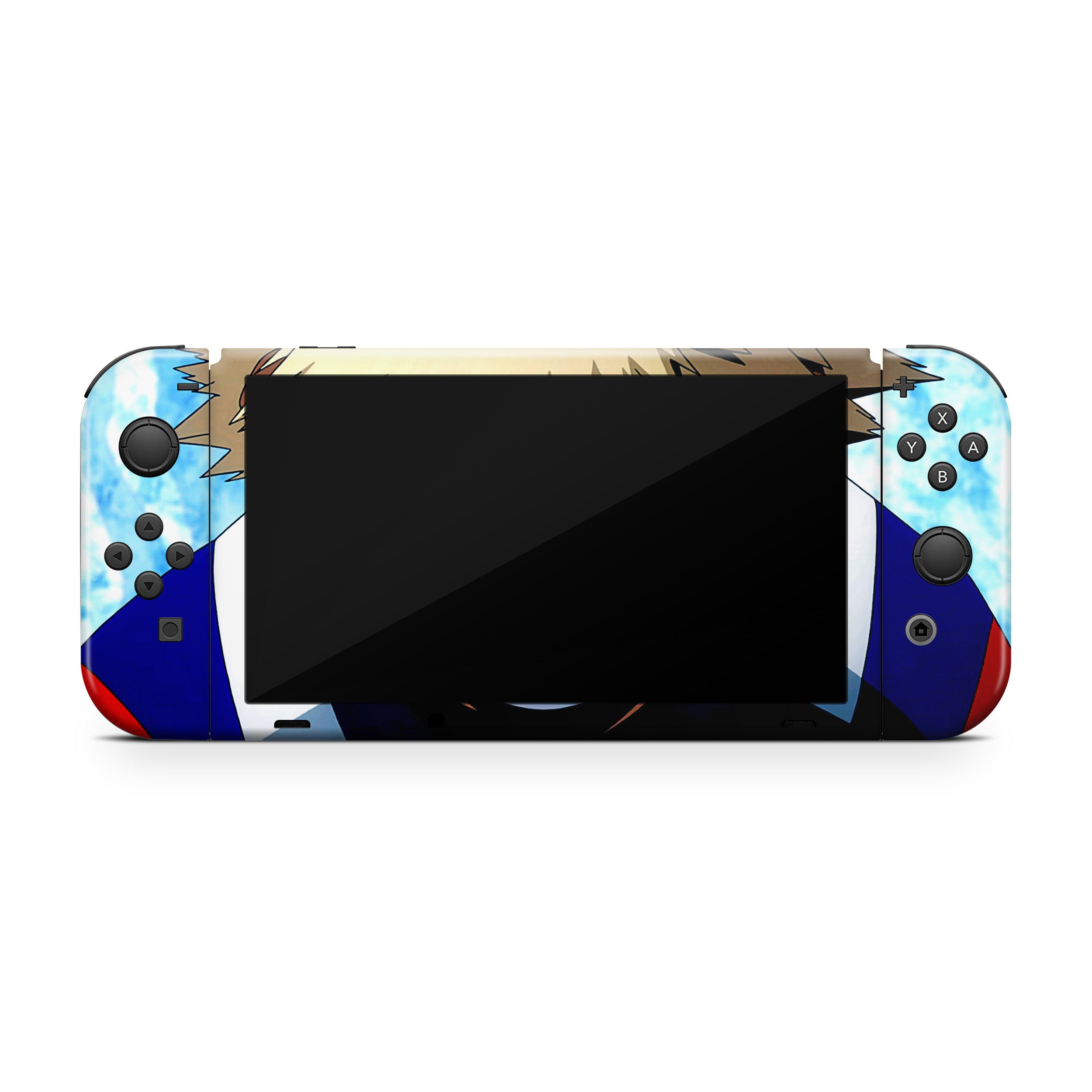 Blast Guardian v4 Nintendo Switch OLED Skin - Anime-inspired design