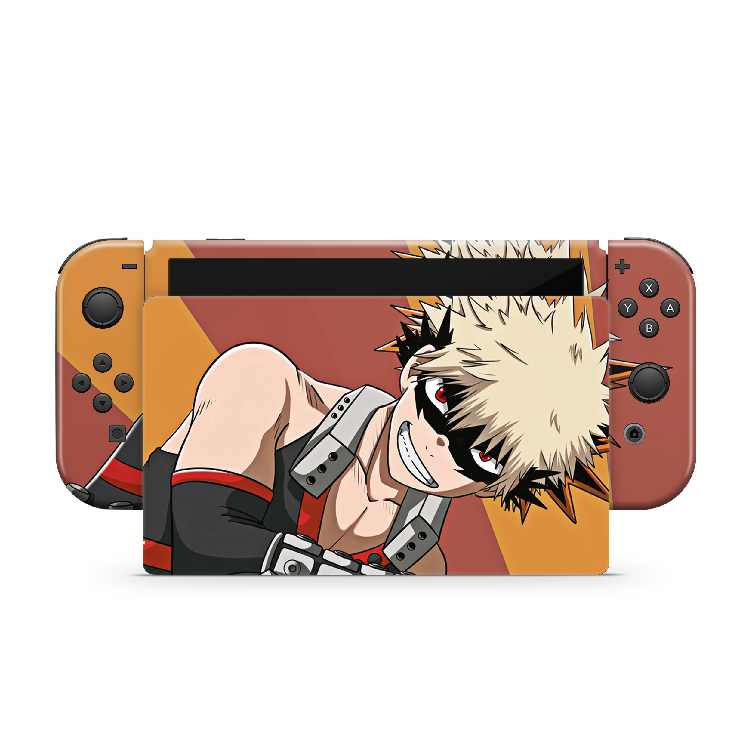 Blast Guardian v5 Nintendo Switch OLED Skin - Anime-inspired design