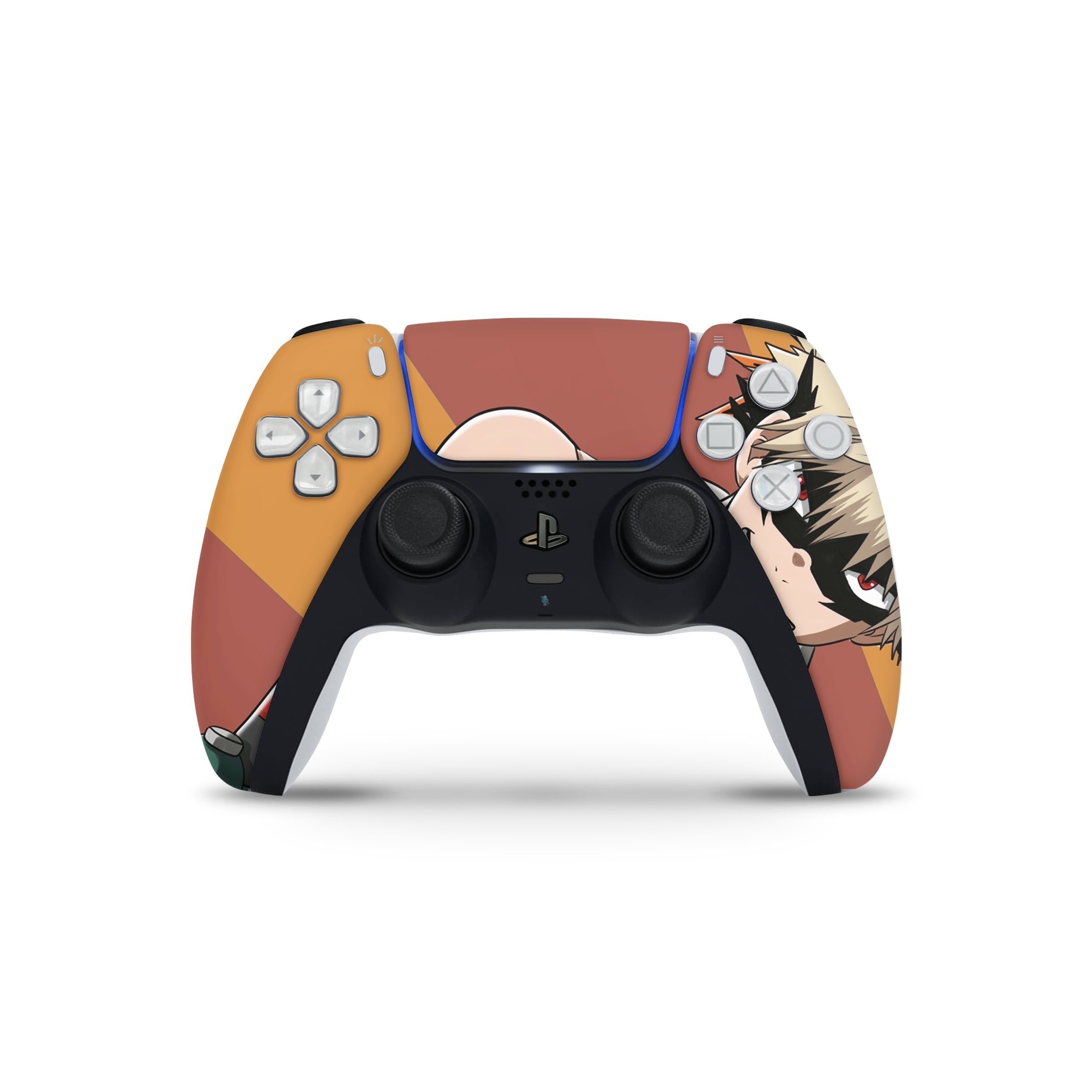 Blast Guardian v5 PS5 Controller Skin - Anime-inspired design