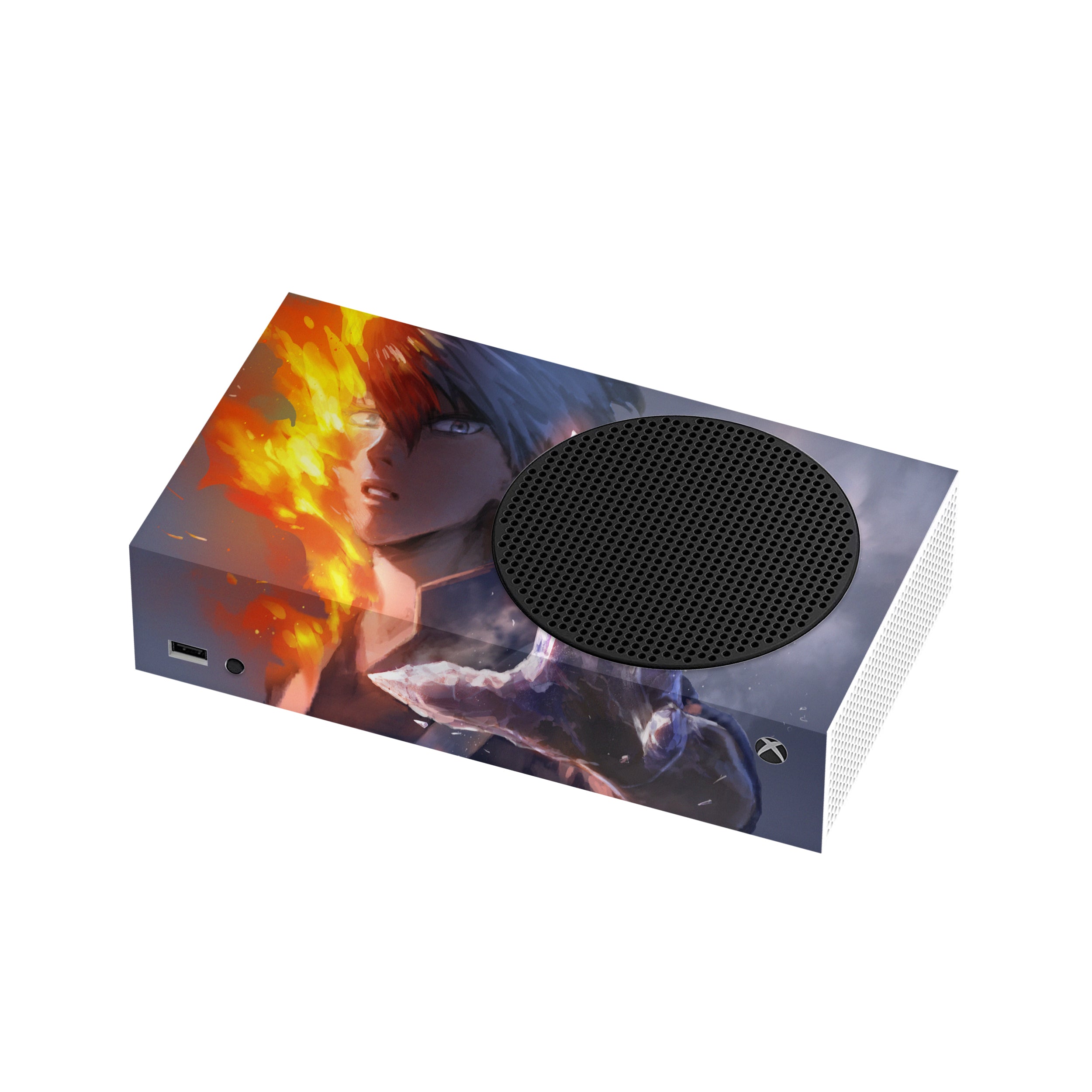 Frozen Inferno v1 Xbox Series S Skin - Anime-inspired design