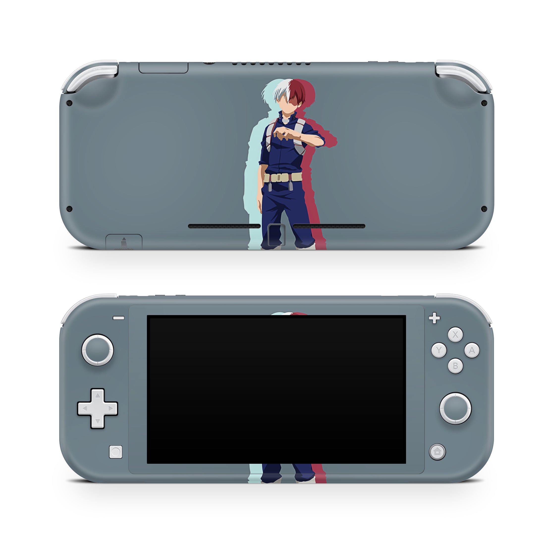 Frozen Inferno v2 Nintendo Switch Lite Skin - Anime-inspired design