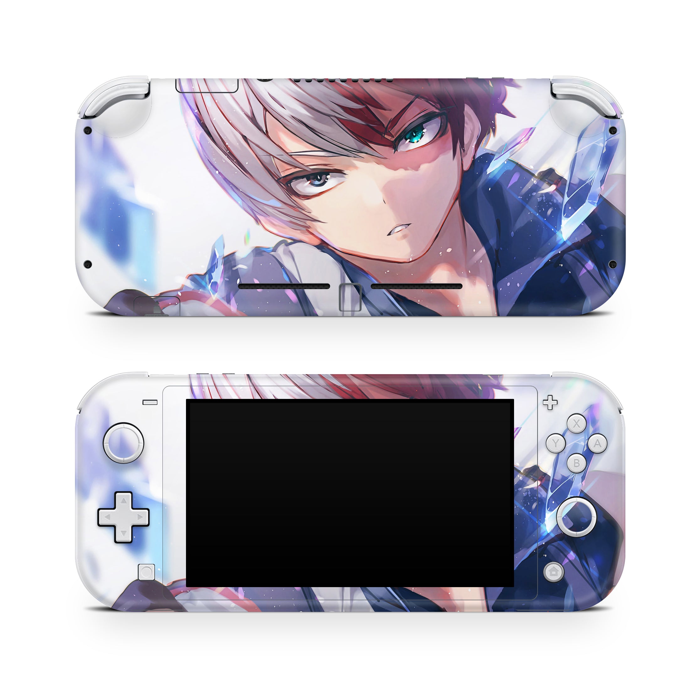 Frozen Inferno v3 Nintendo Switch Lite Skin - Anime-inspired design