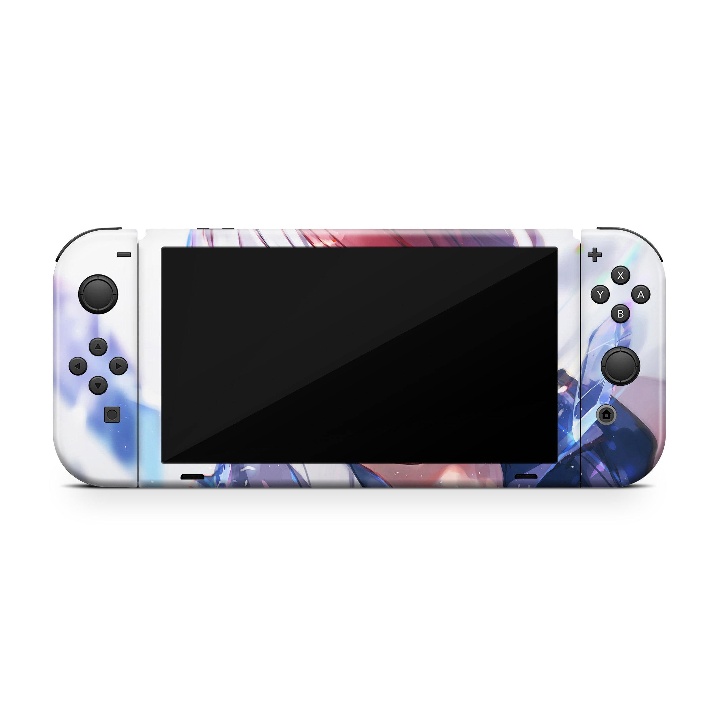 Frozen Inferno v3 Nintendo Switch OLED Skin - Anime-inspired design