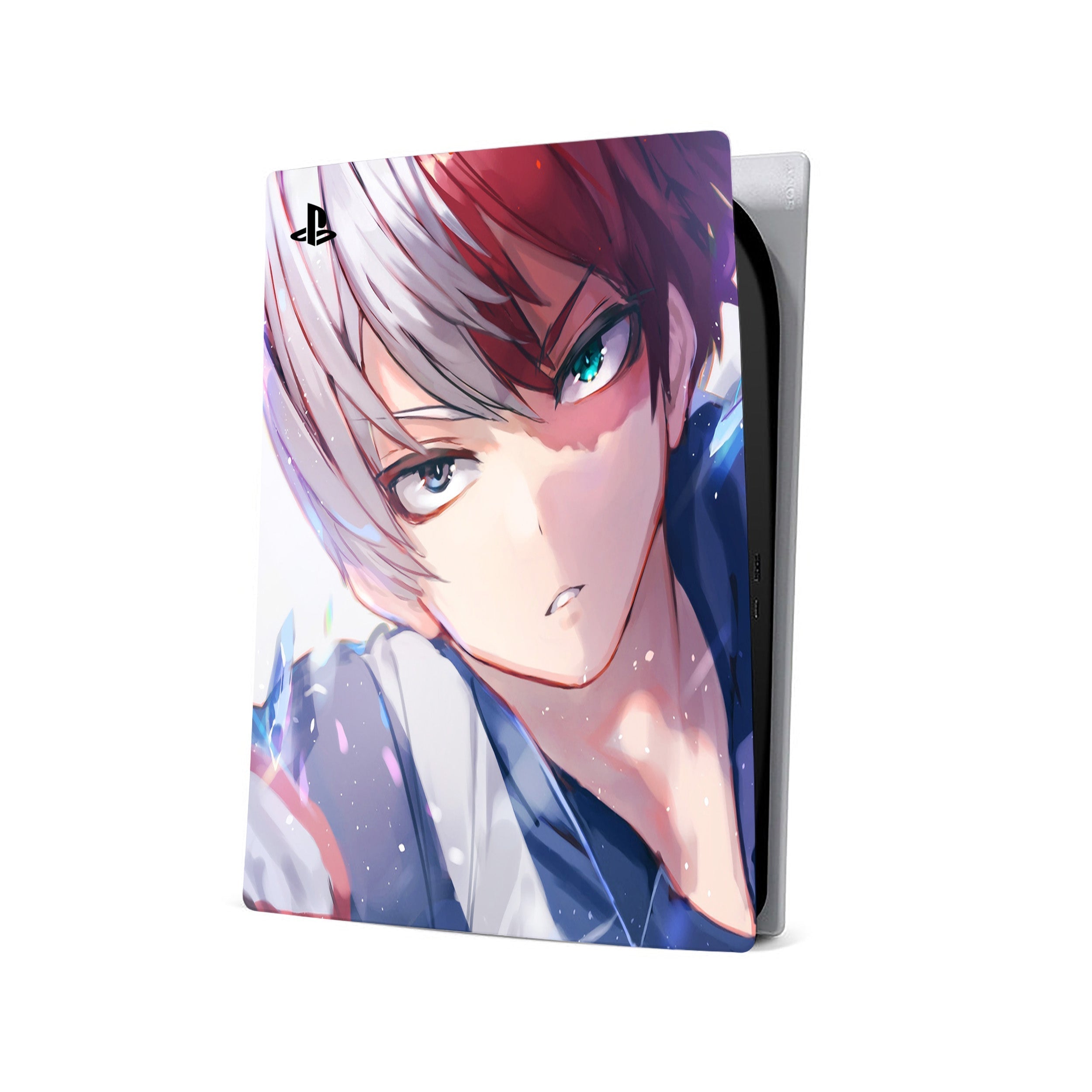 Frozen Inferno v3 PS5 Digital Skin - Anime-inspired design