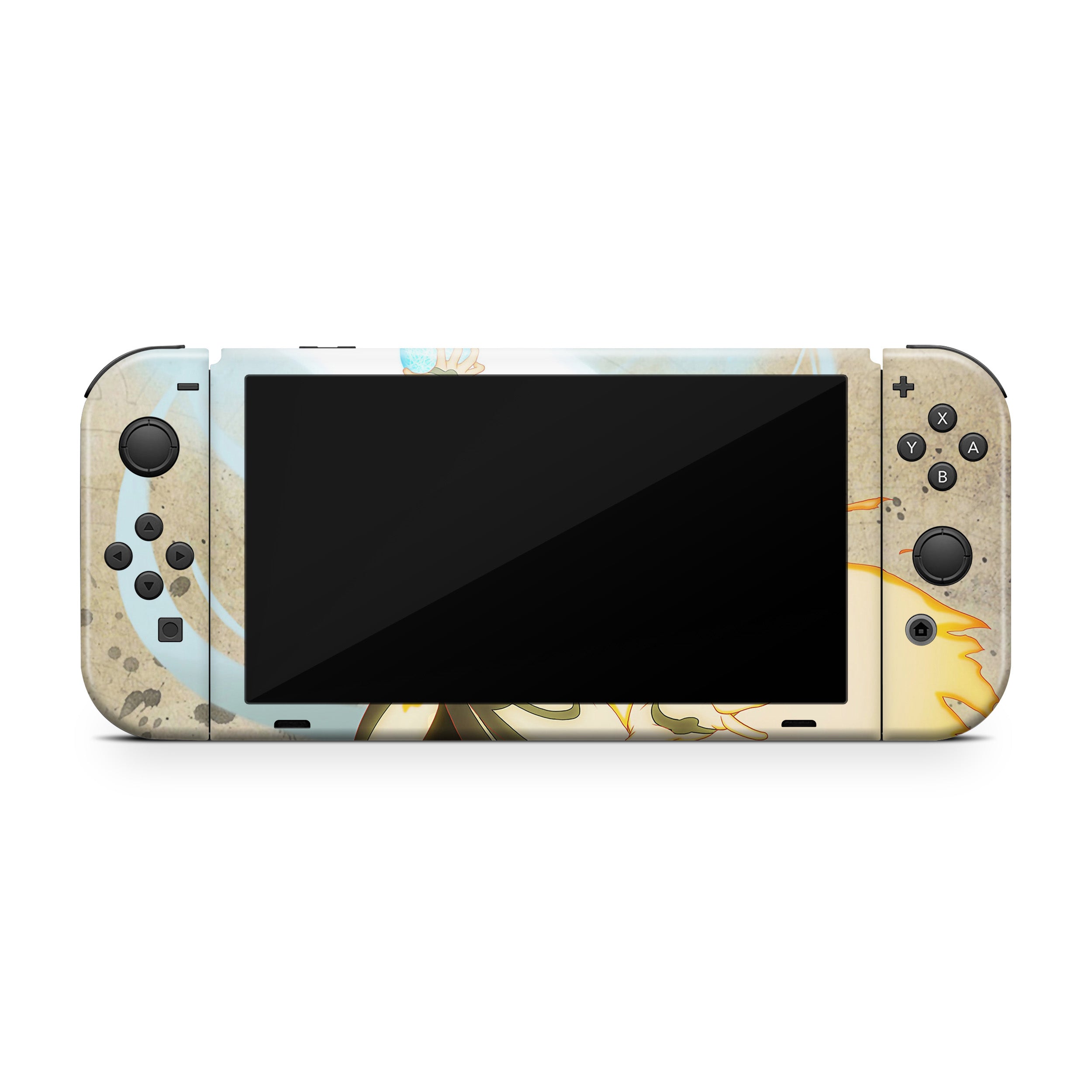 Shinobi Hero v4 Nintendo Switch OLED Skin - Anime-inspired design