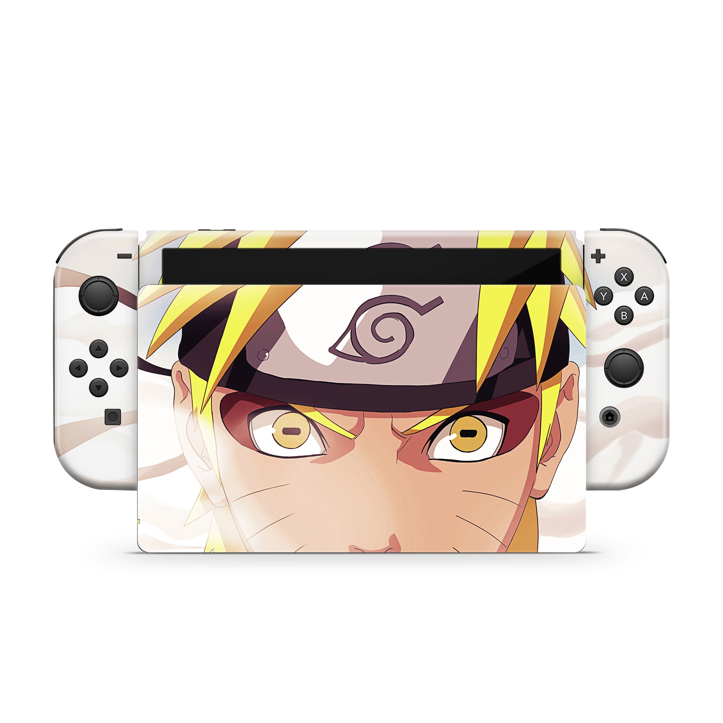 Shinobi Hero v5 Nintendo Switch OLED Skin - Anime-inspired design