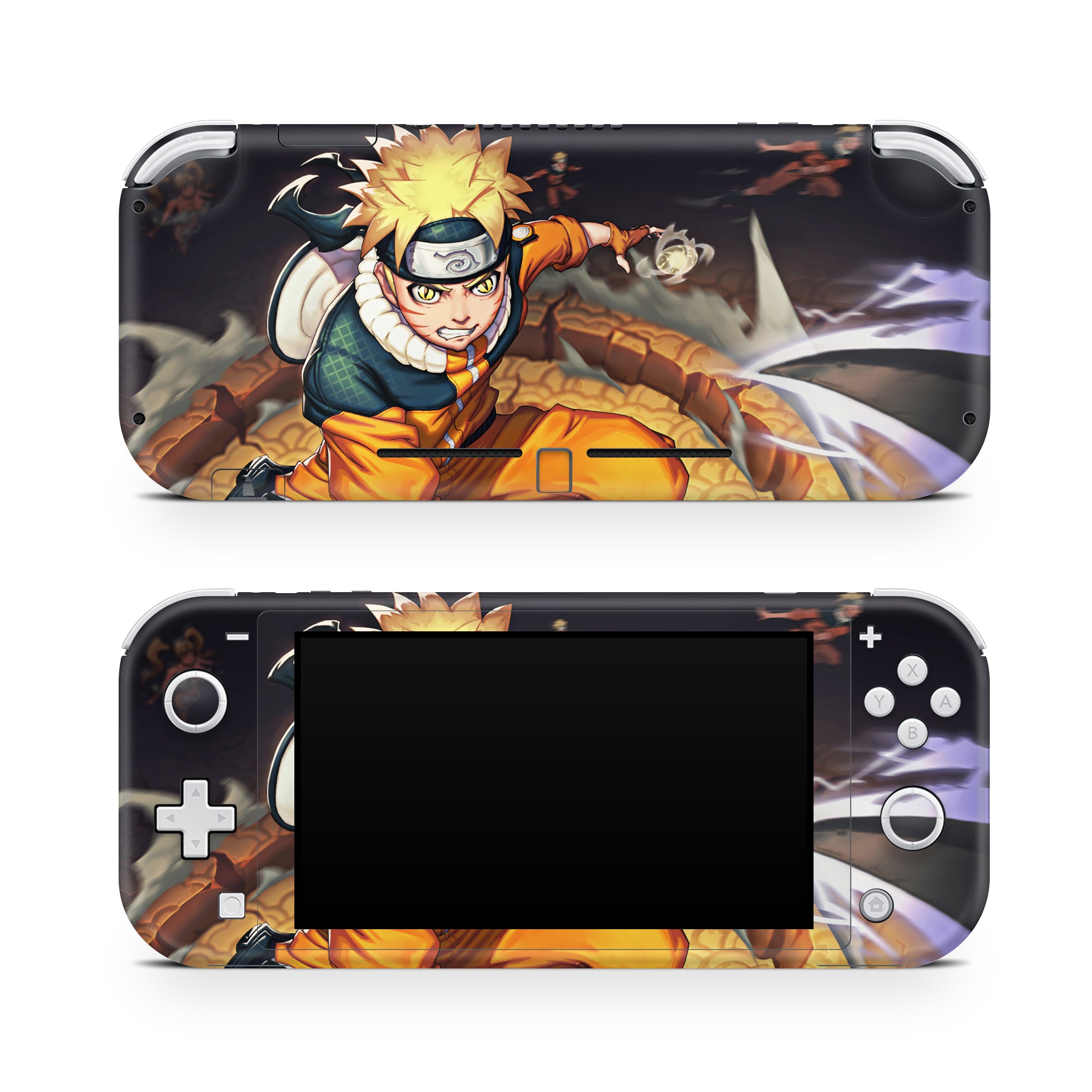 Shinobi Hero v8 Nintendo Switch Lite Skin - Anime-inspired design