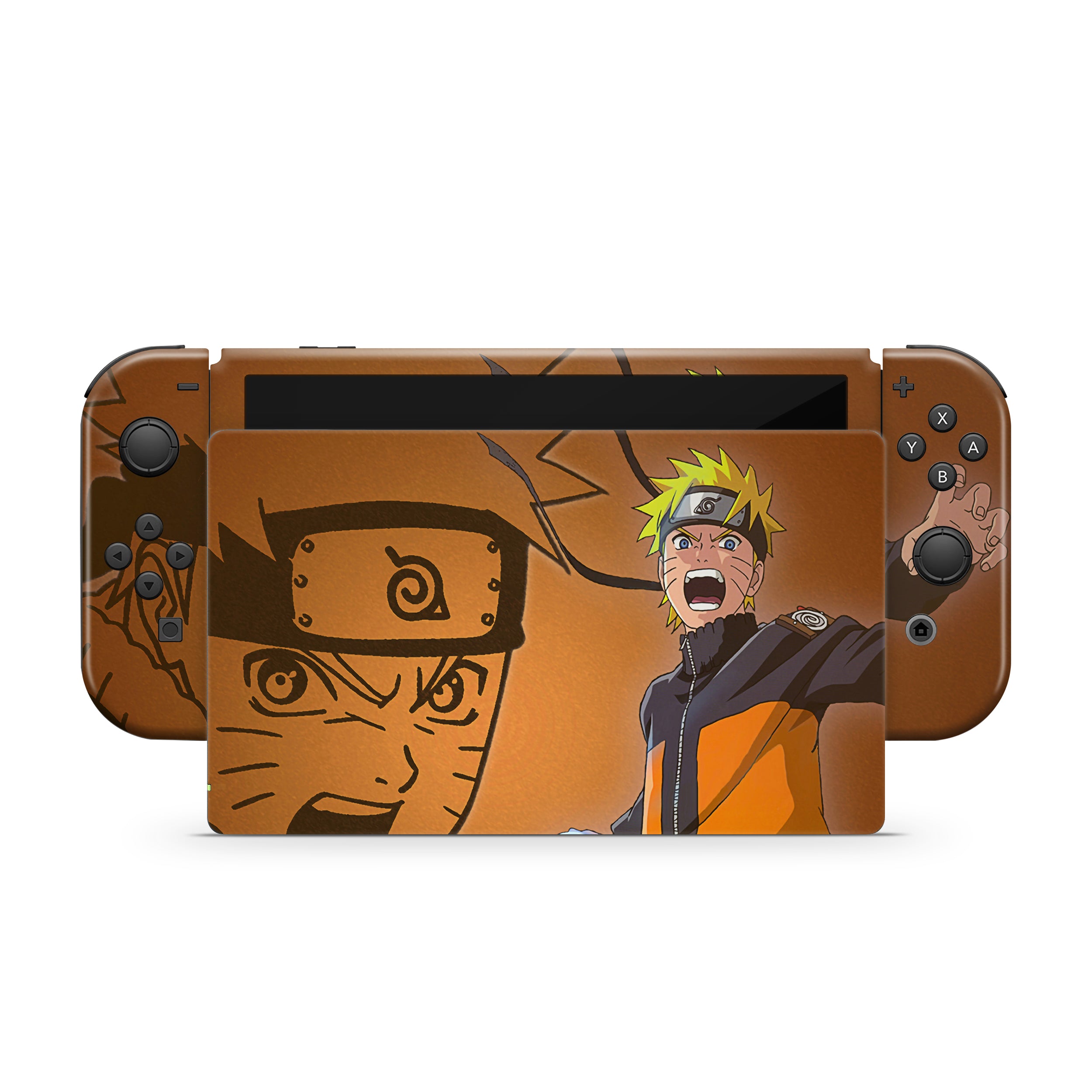 Shinobi Hero v9 Nintendo Switch OLED Skin - Anime-inspired design