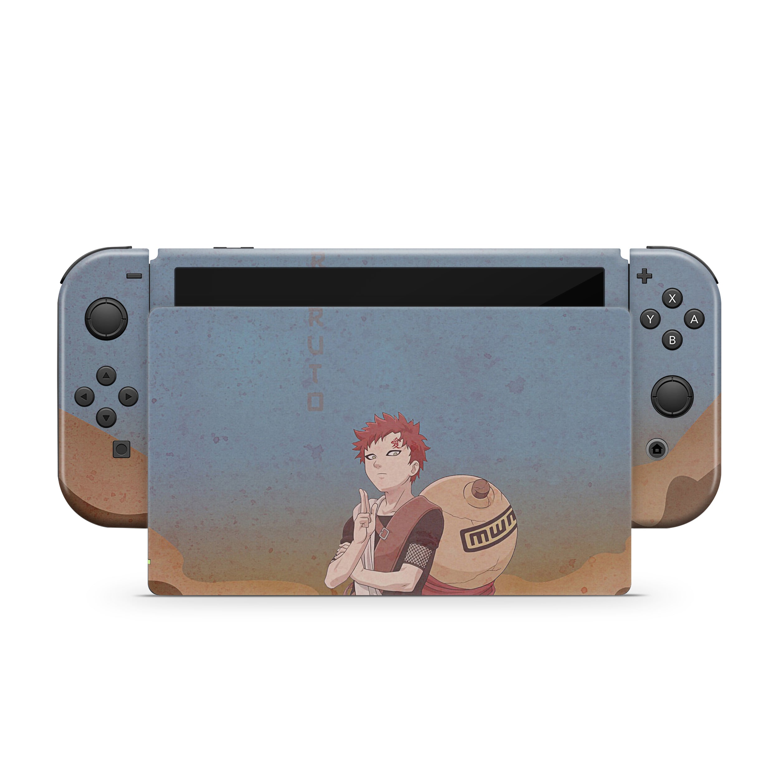 Sand Mirage v2 Nintendo Switch OLED Skin - Anime-inspired design